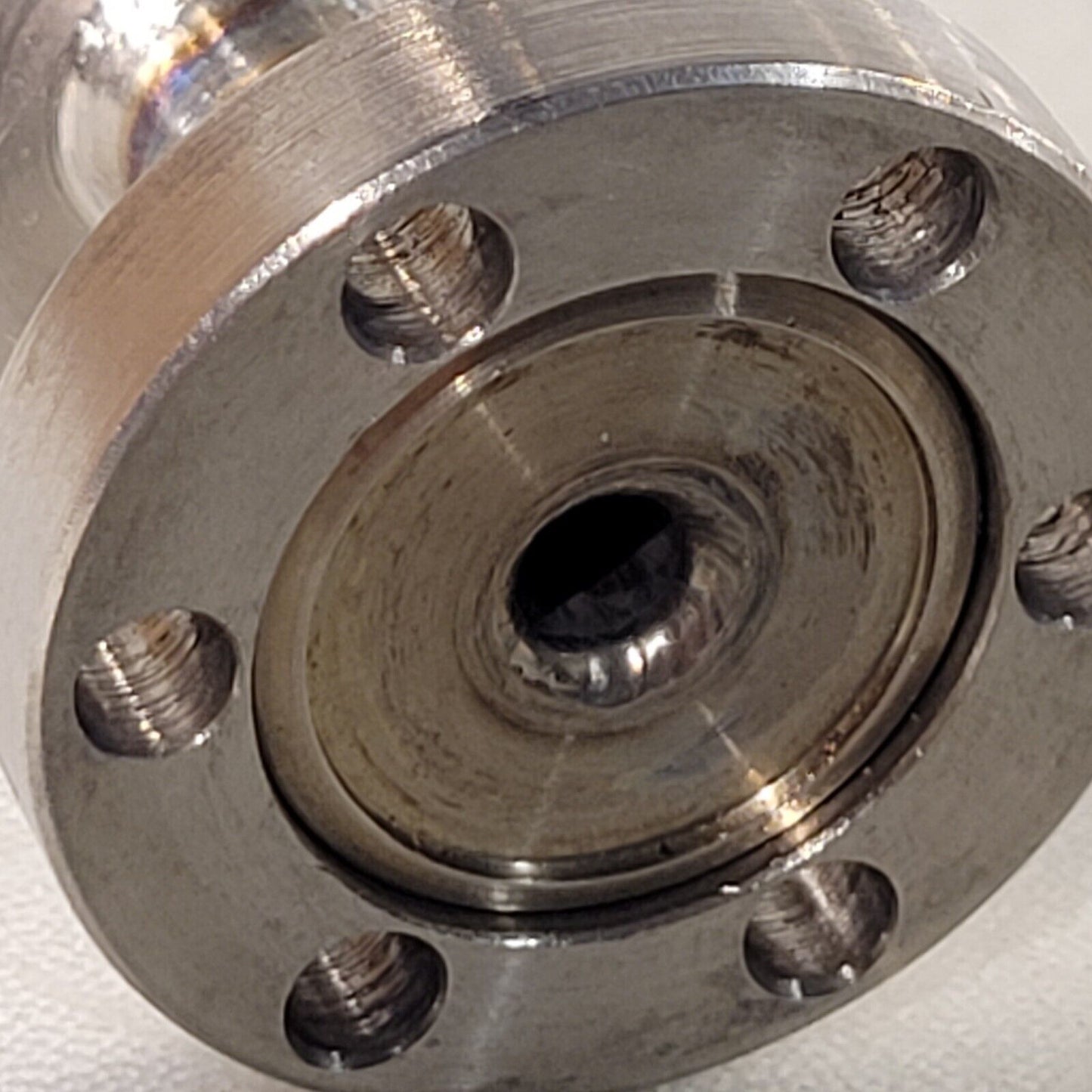 Nupro SS-4BK 1.33" Rotatable DN16CF Conflat To Swagelok 1/4 Manual Needle Valve