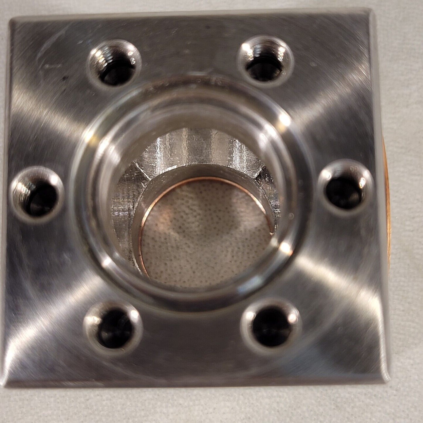 MDC Conflat UHV 6-Way Cube 1.33" CF Ultra High Vacuum Chamber 304SS DN16CF