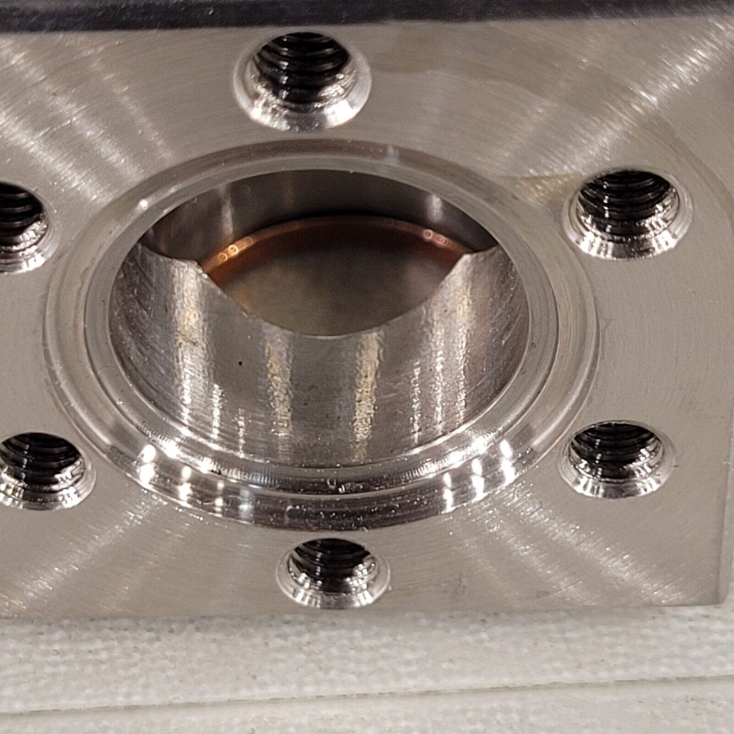 MDC Conflat UHV 6-Way Cube 1.33" CF Ultra High Vacuum Chamber 304SS DN16CF