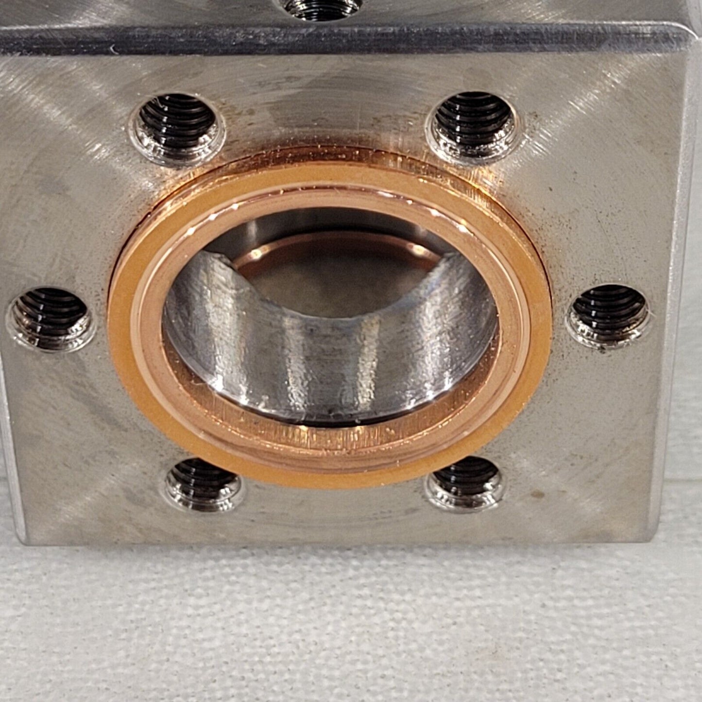 MDC Conflat UHV 6-Way Cube 1.33" CF Ultra High Vacuum Chamber 304SS DN16CF