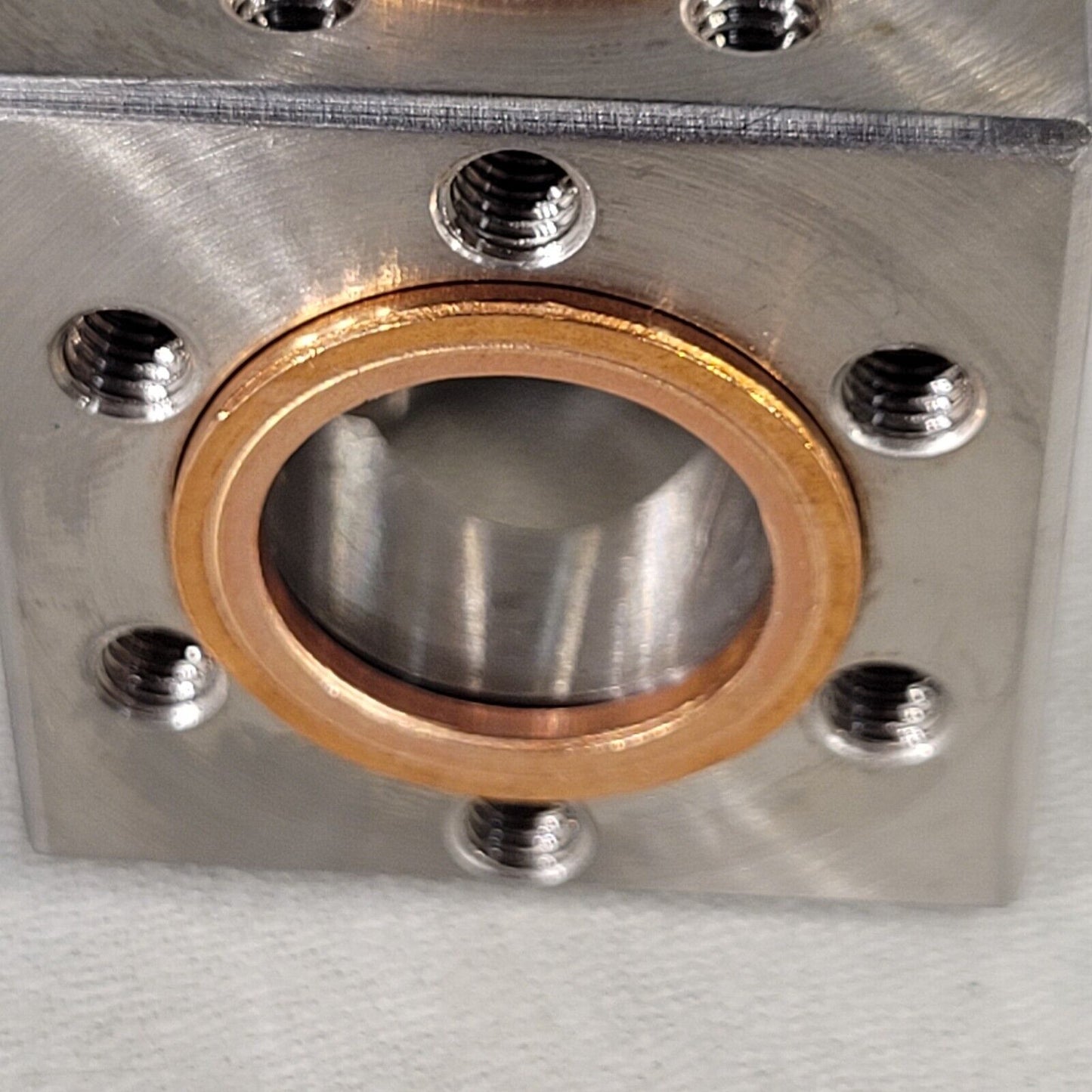 MDC Conflat UHV 6-Way Cube 1.33" CF Ultra High Vacuum Chamber 304SS DN16CF