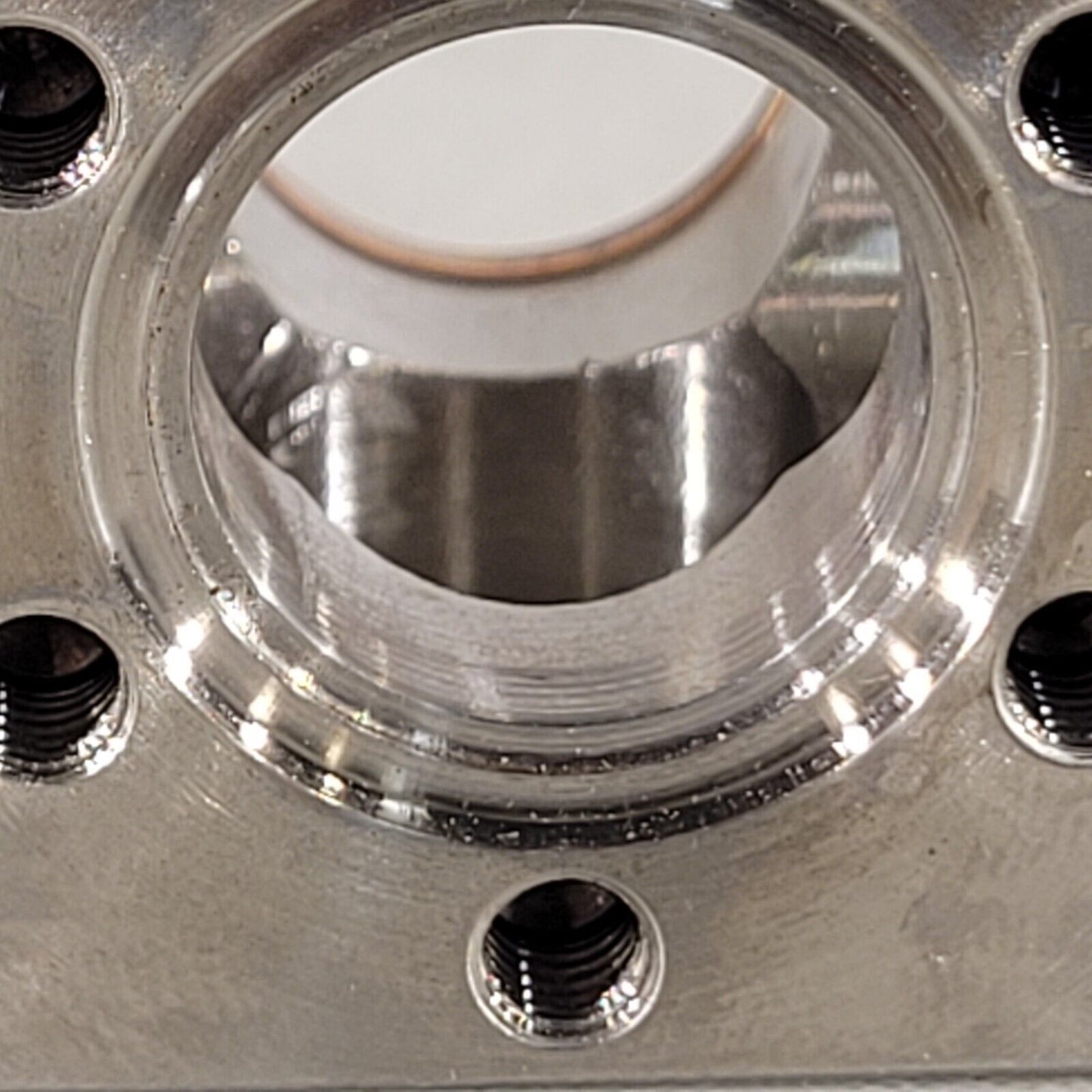 MDC Conflat UHV 6-Way Cube 1.33" CF Ultra High Vacuum Chamber 304SS DN16CF