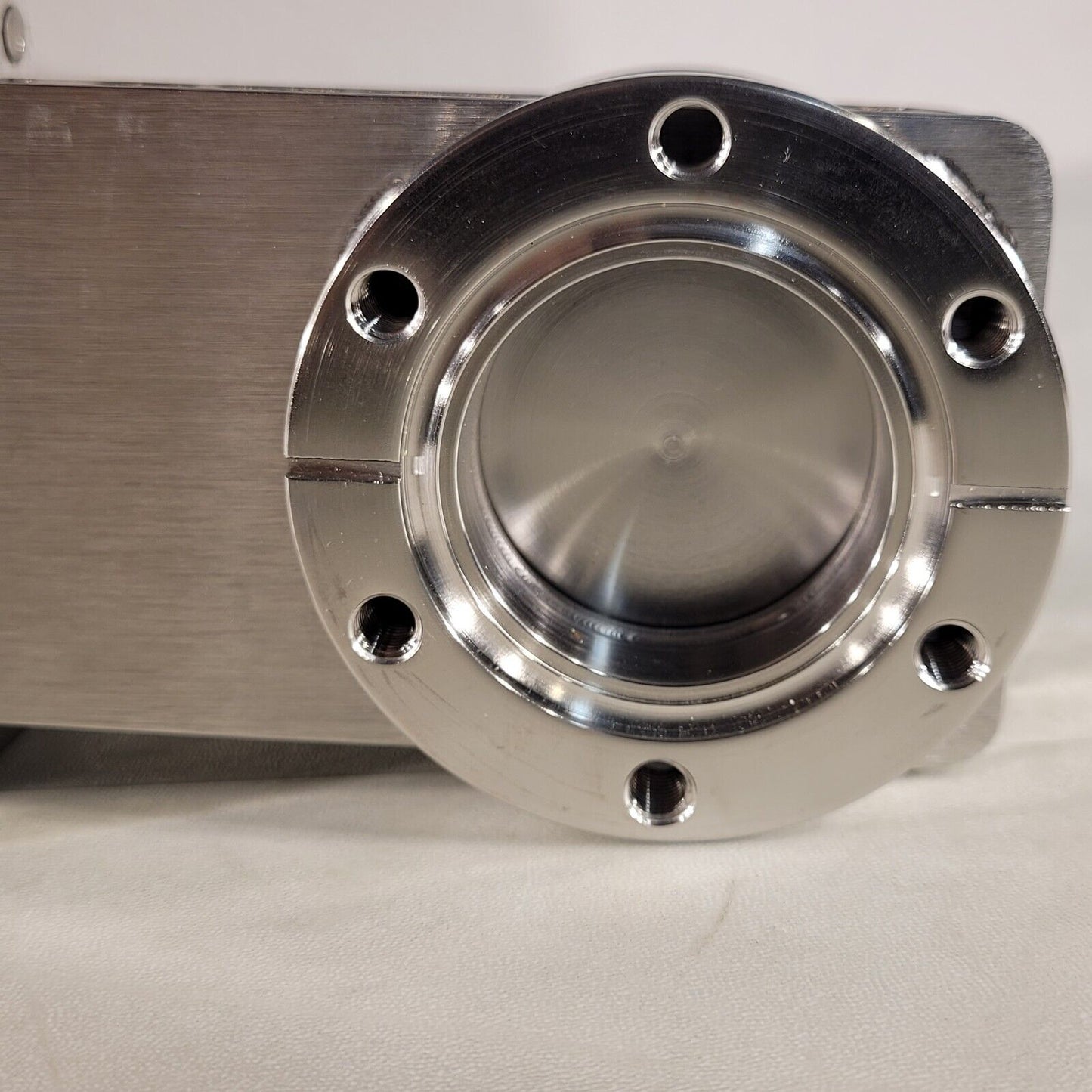 2.75" CF Conflat DN35CF Manual Gate Valve High Vacuum Stainless Steel UHV