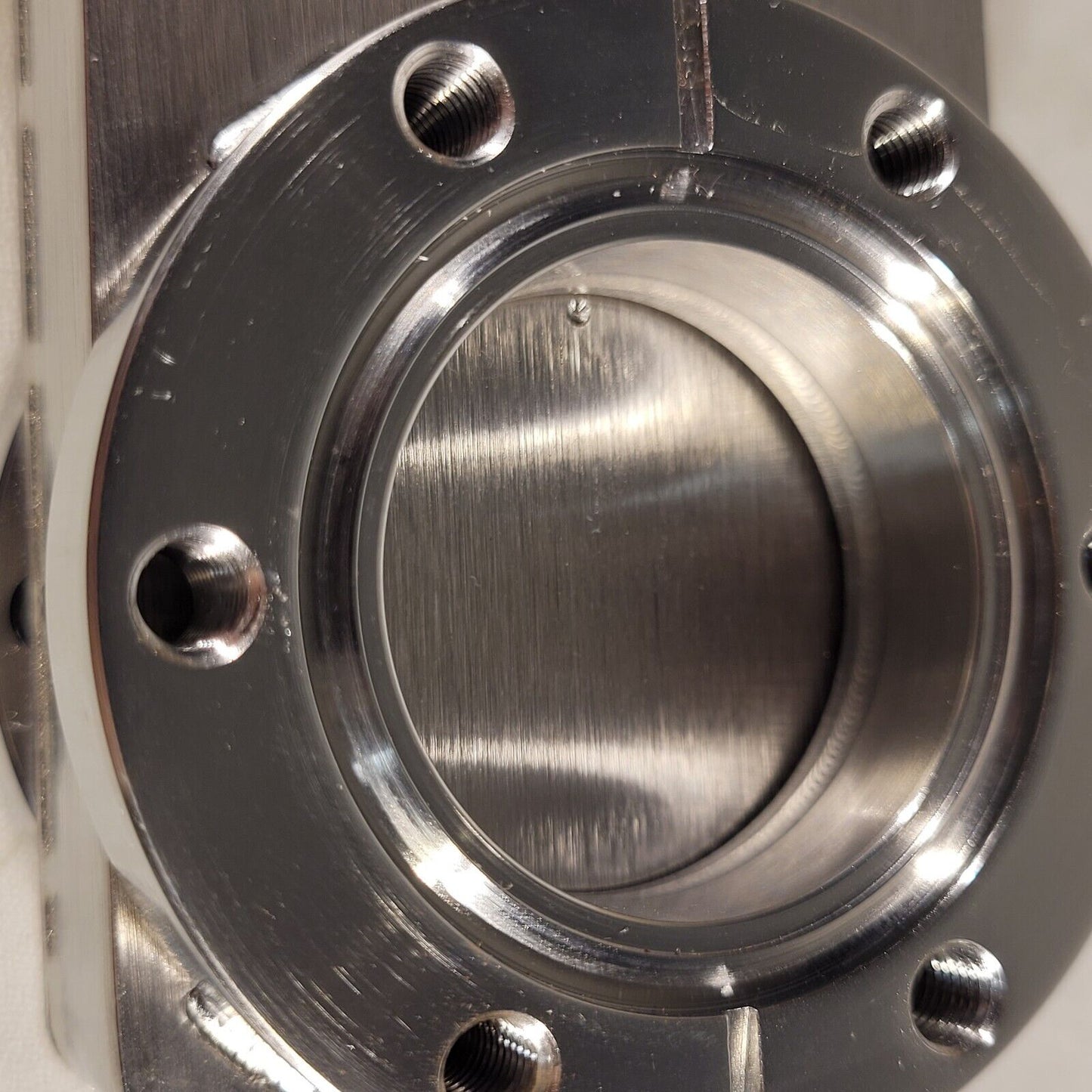 2.75" CF Conflat DN35CF Manual Gate Valve High Vacuum Stainless Steel UHV