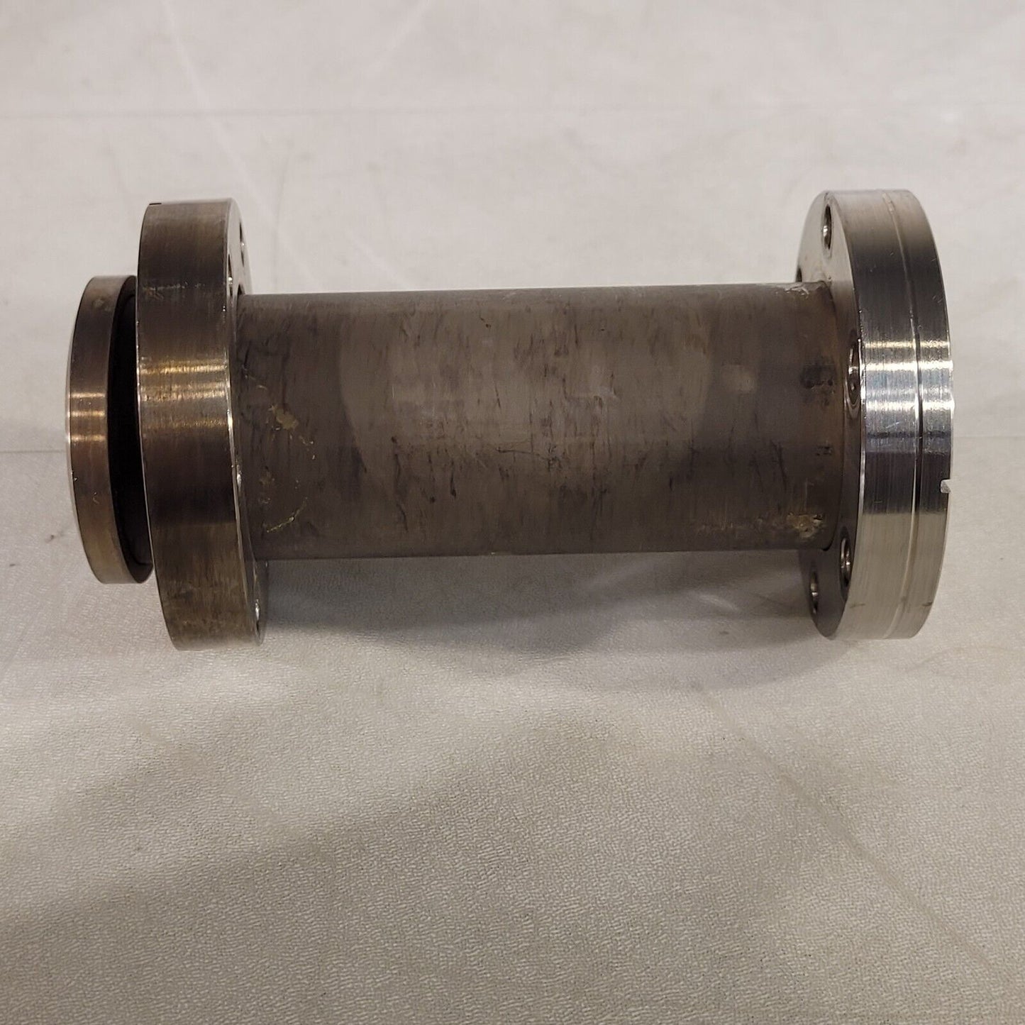 2.75" CF Conflat DN35CF Nipple High Vacuum 5" Length 1x Rotatable 1x Fixed Thru