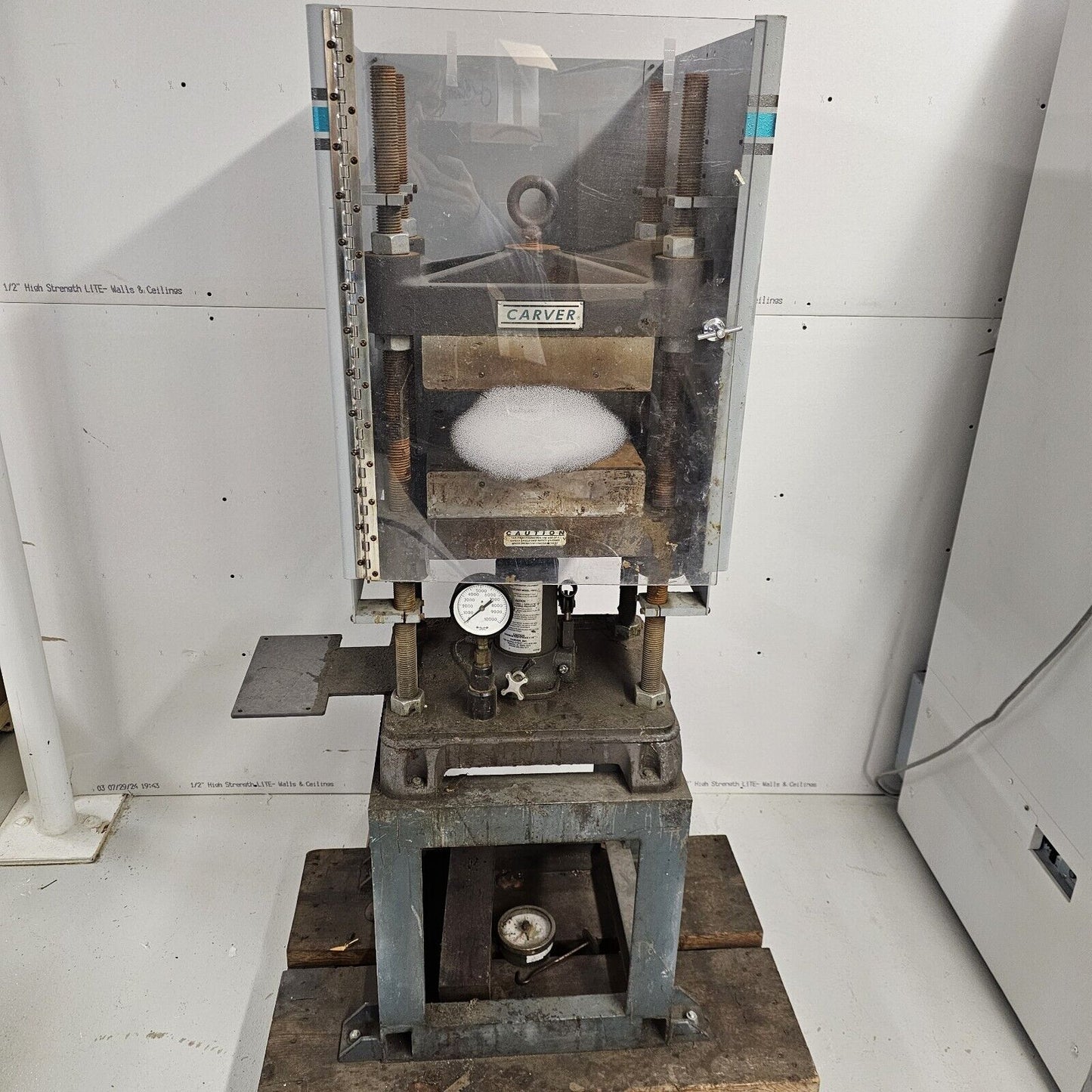 Carver Hydraulic Press NEEDS WORK Hydraulic Unit 3912