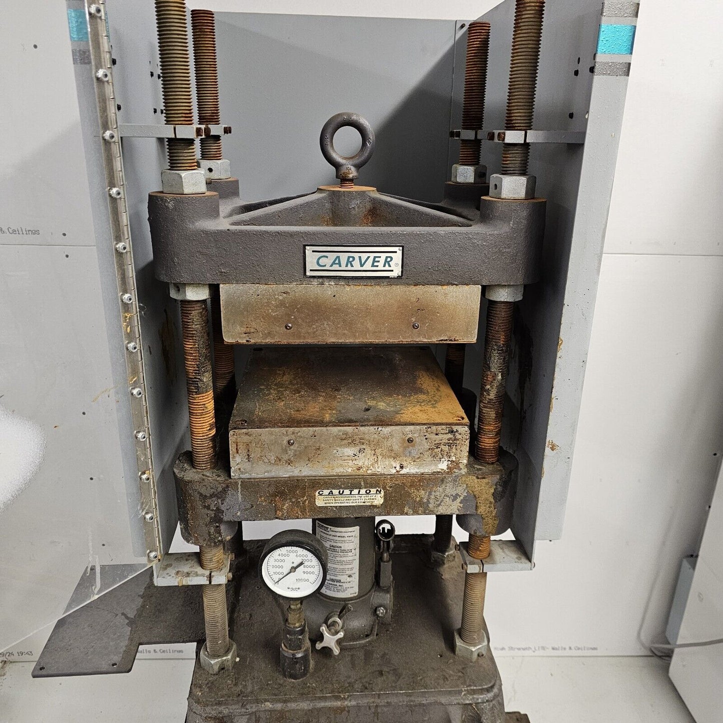 Carver Hydraulic Press NEEDS WORK Hydraulic Unit 3912