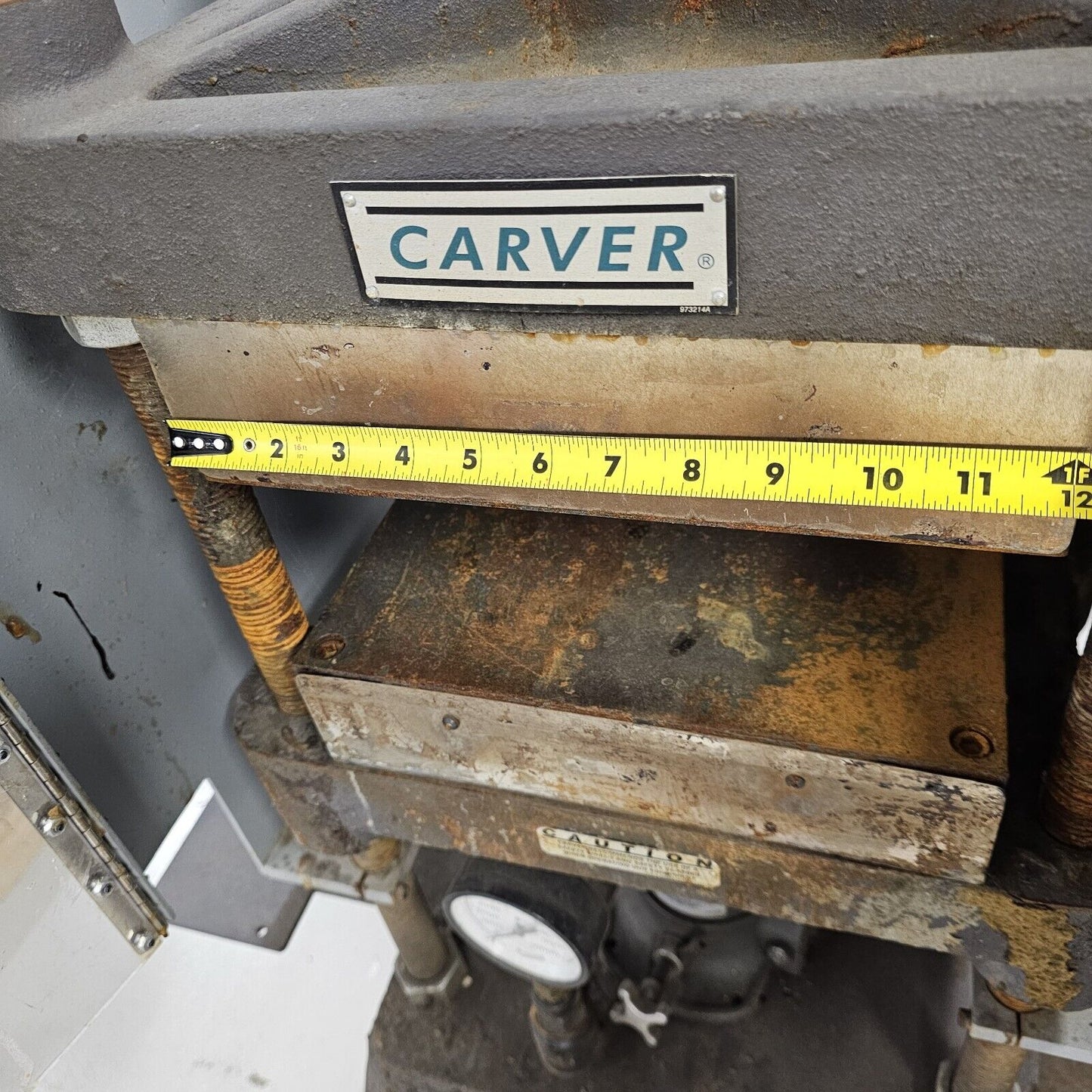 Carver Hydraulic Press NEEDS WORK Hydraulic Unit 3912