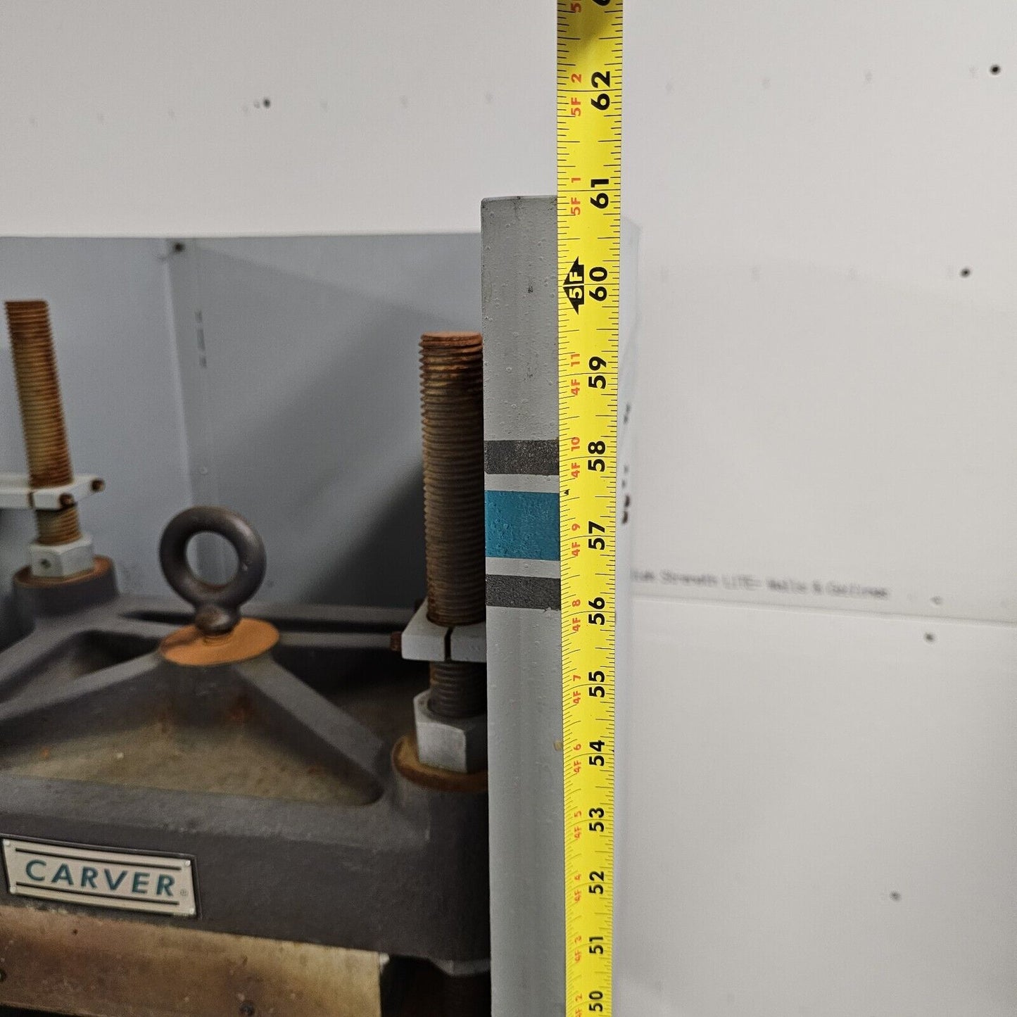 Carver Hydraulic Press NEEDS WORK Hydraulic Unit 3912