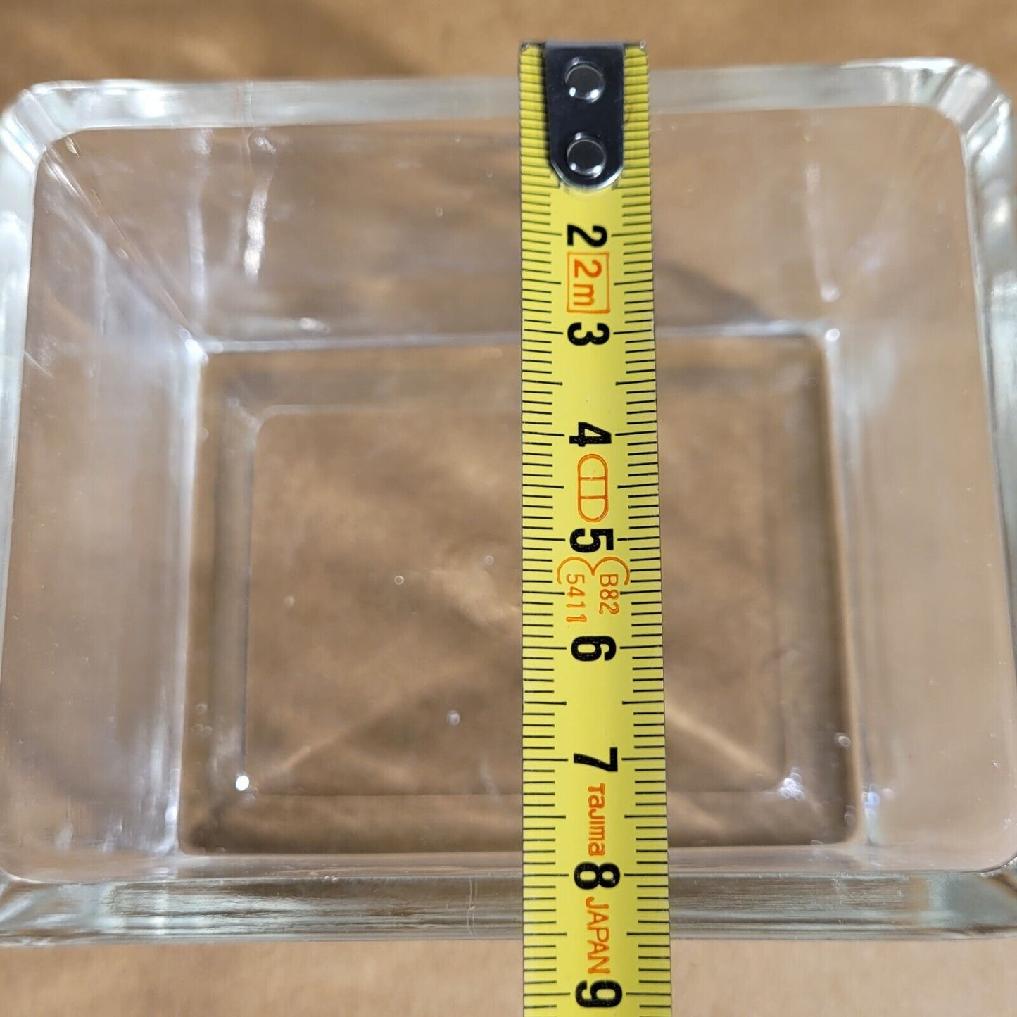 Wheaton Rectangular Glass Staining Dish 105mm × 85mm × 70mm Weaton Lab Glassware