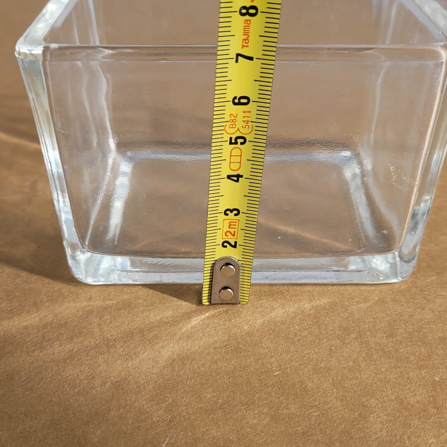 Wheaton Rectangular Glass Staining Dish 105mm × 85mm × 70mm Weaton Lab Glassware