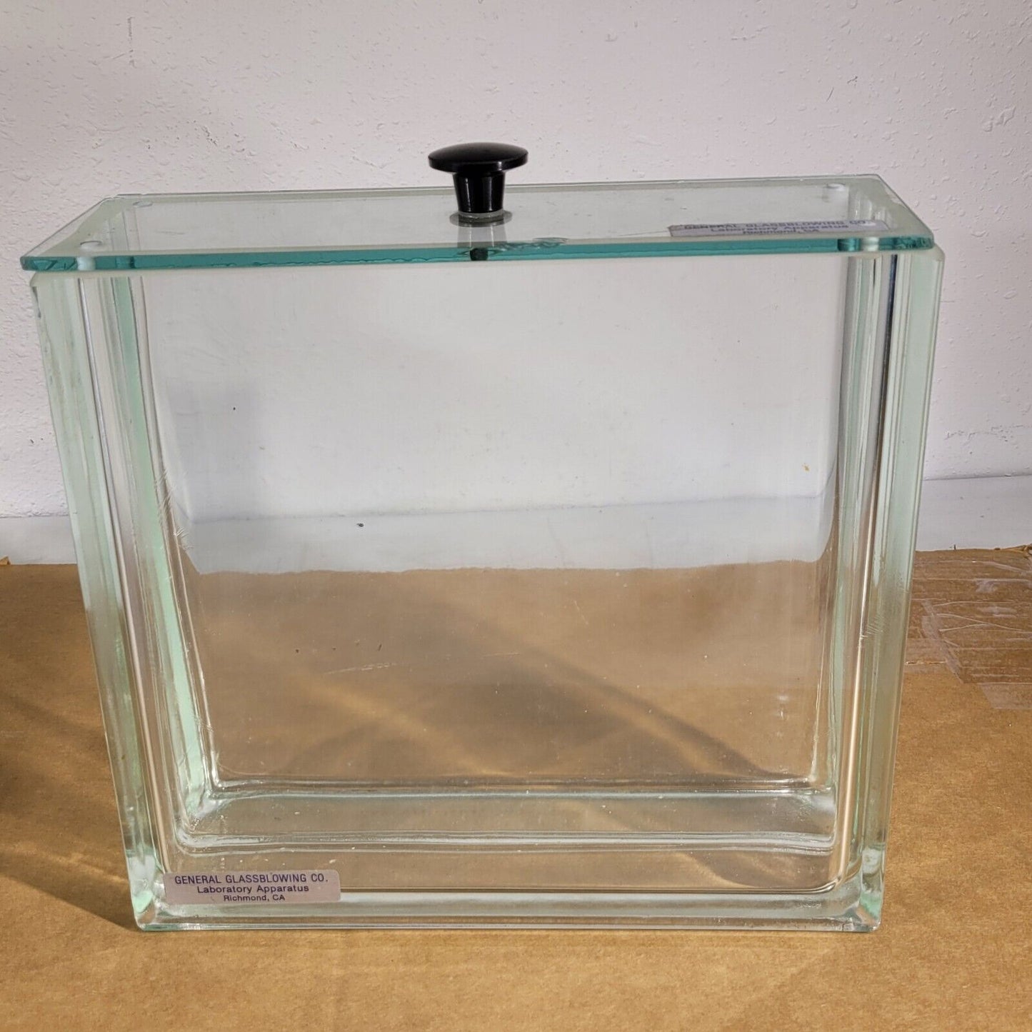 General Glassblowing Laboratory Apparatus Chromatotank Glassware 12"x 11"x 4"