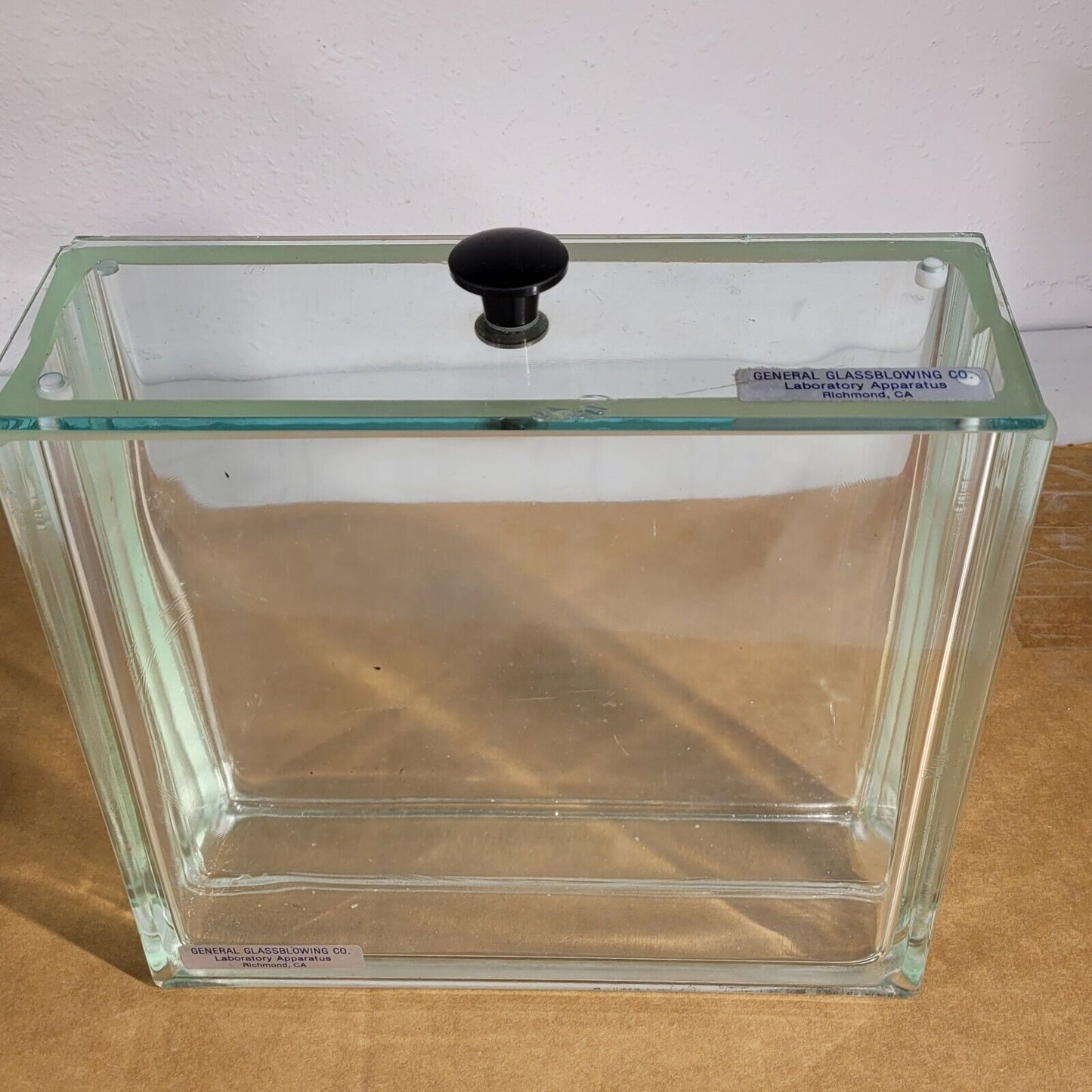 General Glassblowing Laboratory Apparatus Chromatotank Glassware 12"x 11"x 4"