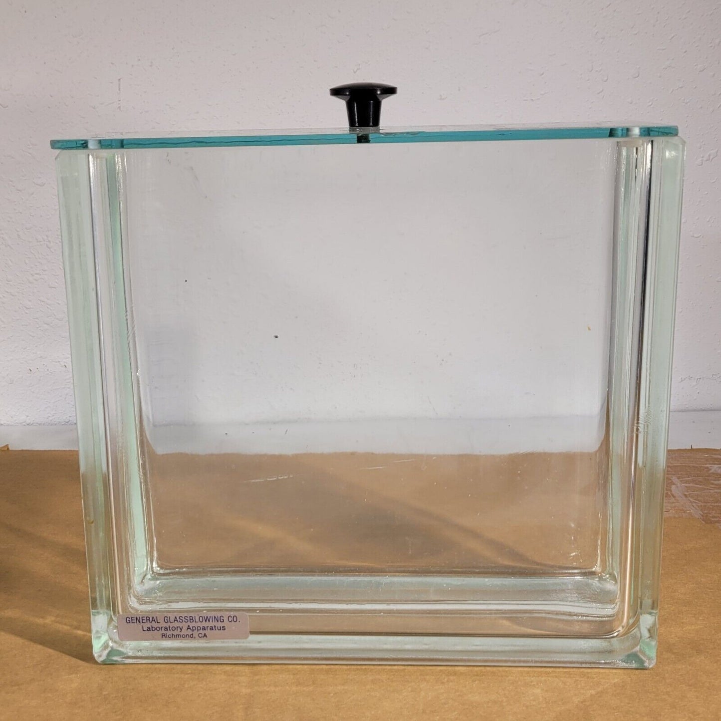General Glassblowing Laboratory Apparatus Chromatotank Glassware 12"x 11"x 4"