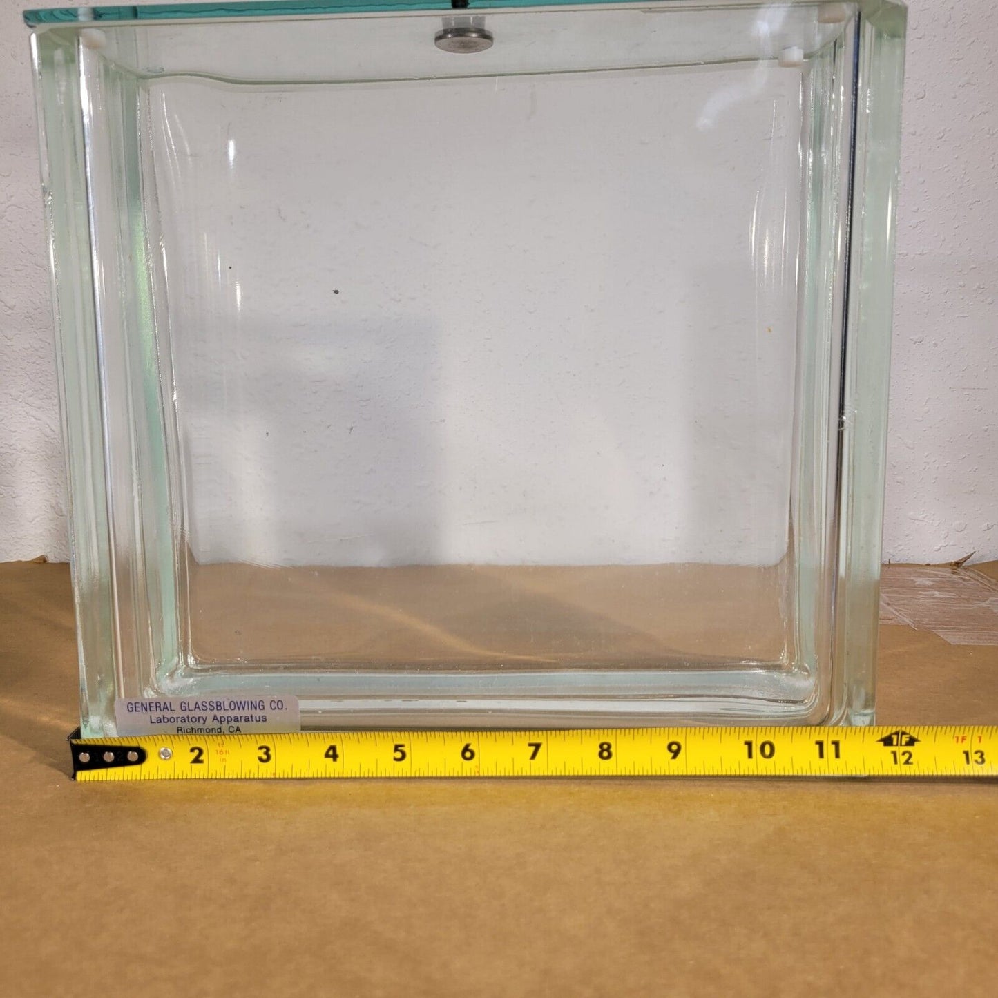 General Glassblowing Laboratory Apparatus Chromatotank Glassware 12"x 11"x 4"