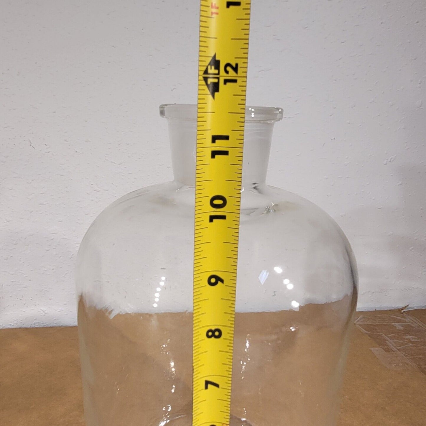 Pyrex Large Glass Bottle Thick Walled Laboratory Glassware Lab Vessel