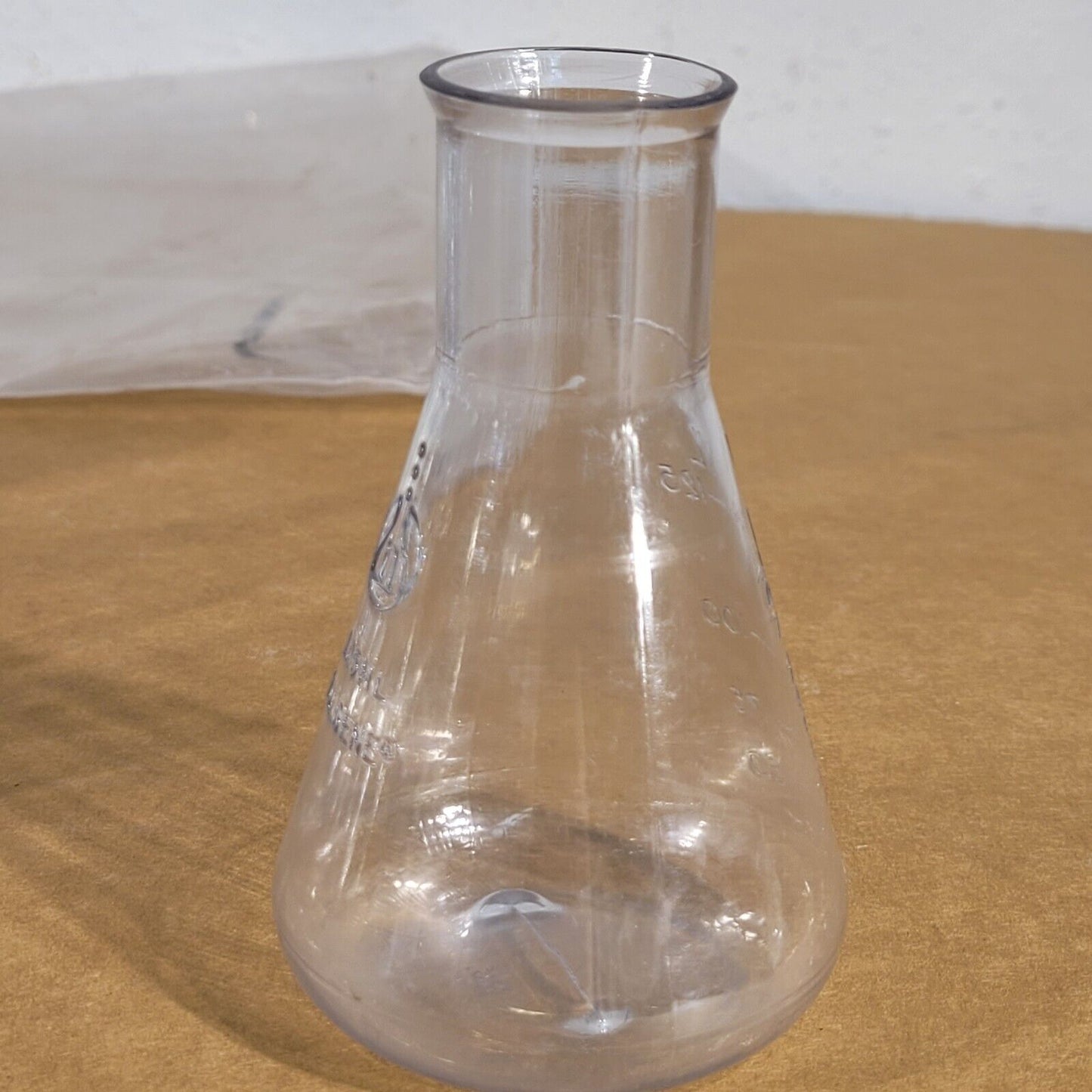 Lot Of 10 Nalgene 4103-0125 Erlenmeyer Flask 125ml Graduate PC Plastic