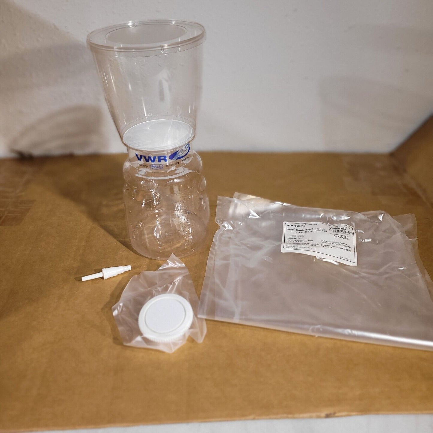 VWR 97066-204 Bottle Top Filtration Units 1000ml 0.2um PES Old Stock