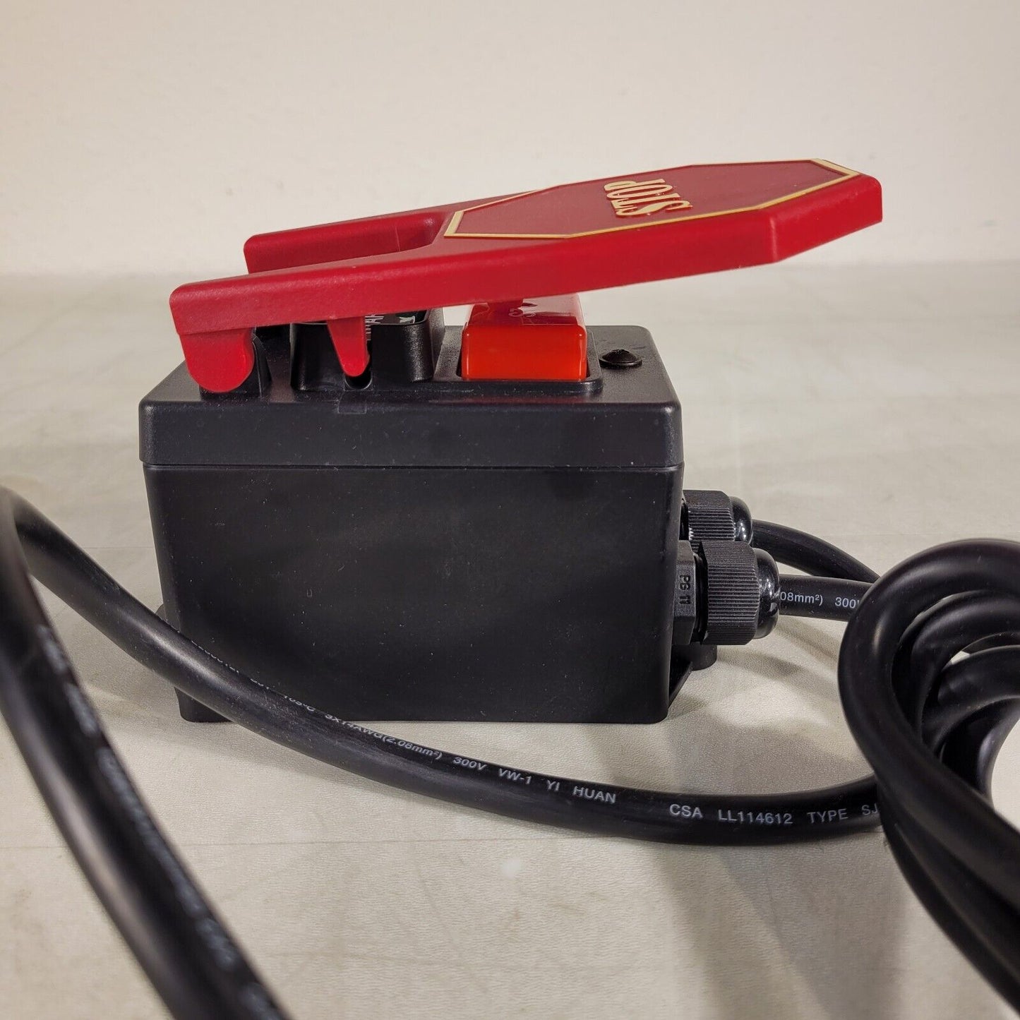 Fulton Emergency Stop Sign Paddle Power Switch Plug-In