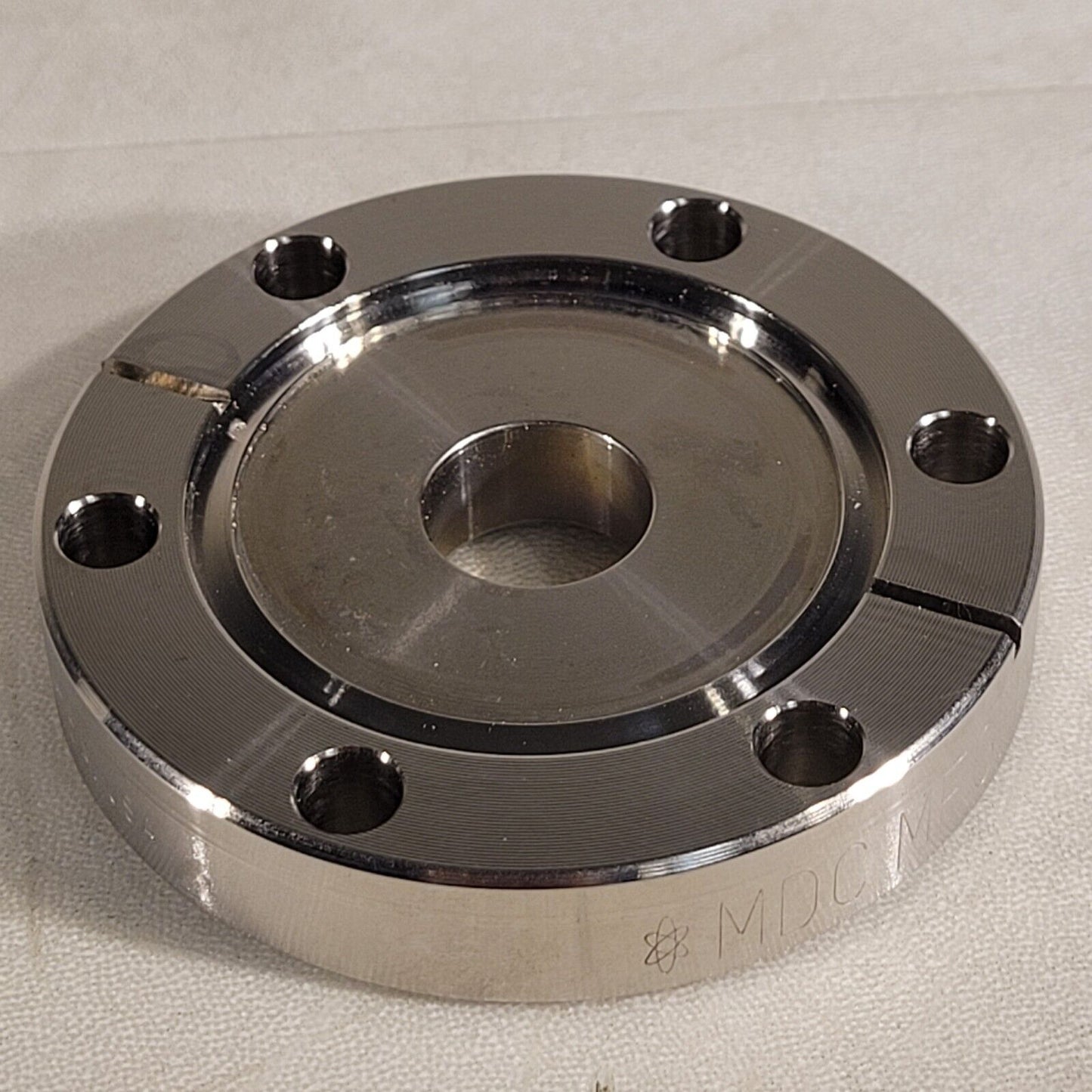 MDC 2.75" DN35CF Conflat To 1.33" CF DN16CF Zero Length Adapter High Vacuum