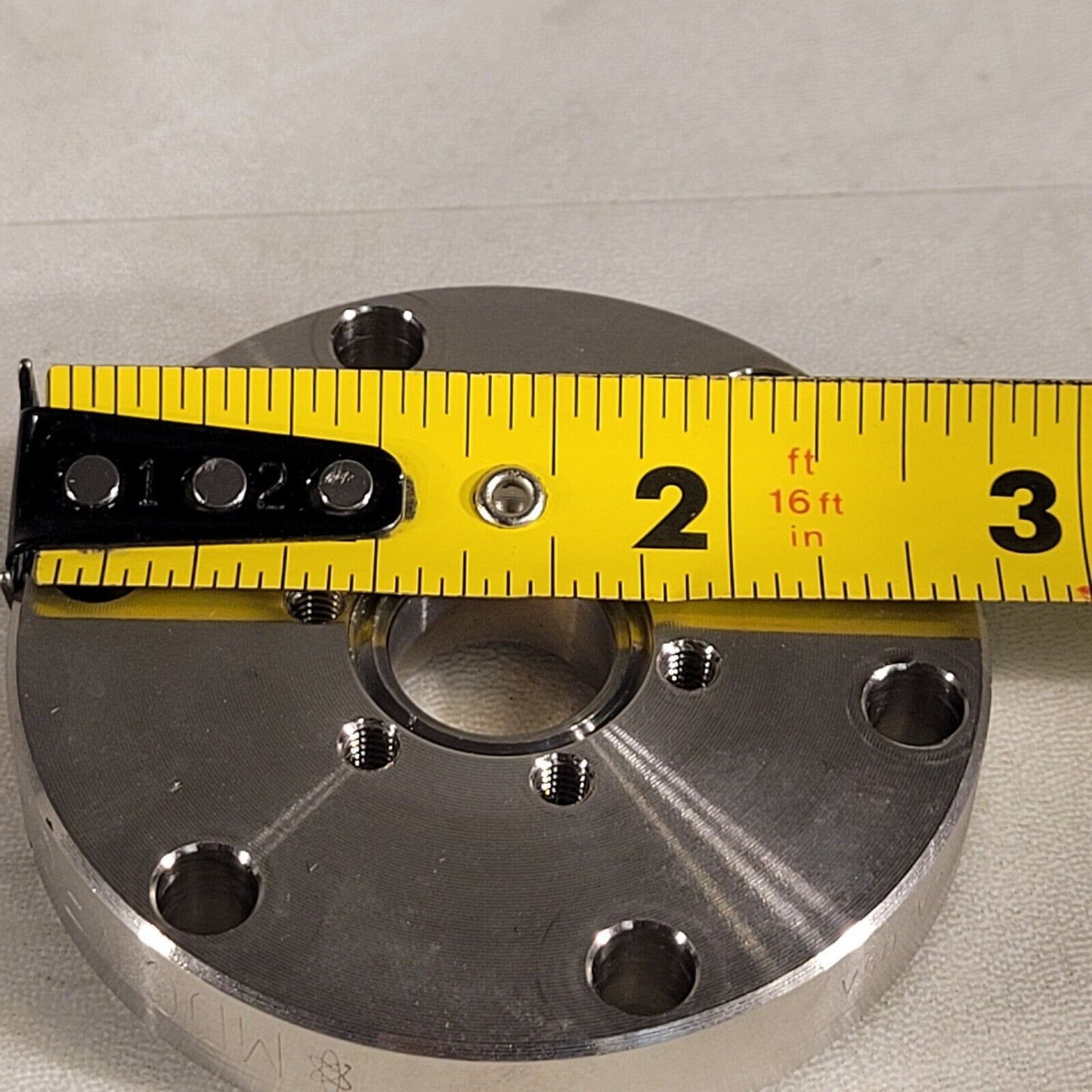 MDC 2.75" DN35CF Conflat To 1.33" CF DN16CF Zero Length Adapter High Vacuum