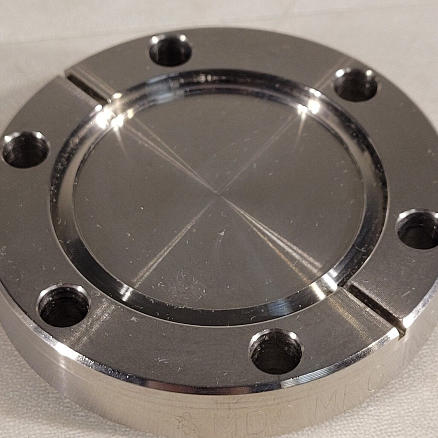 MCD 2.75" CF Conflat Blank Flange DN35CF High Vacuum Stainless Steel SS304