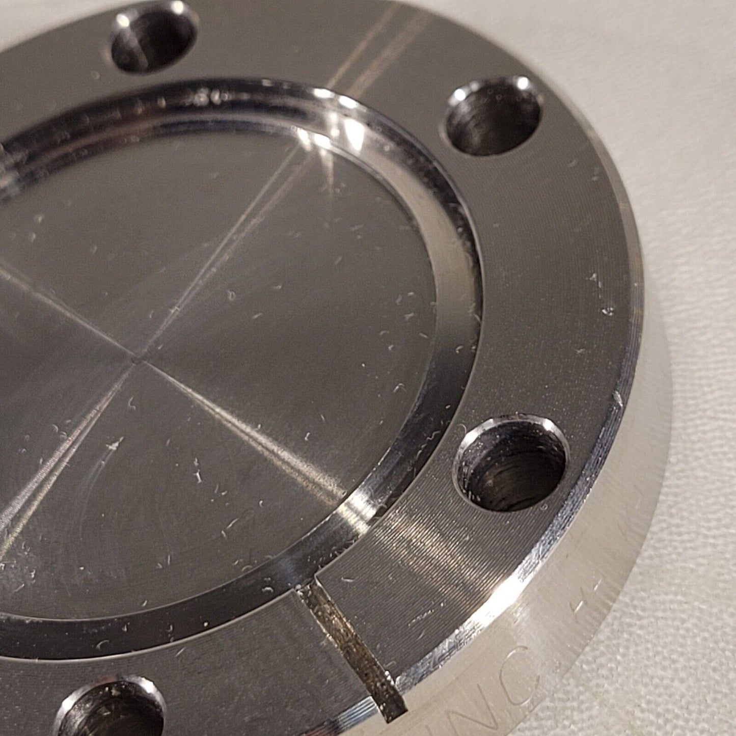 MCD 2.75" CF Conflat Blank Flange DN35CF High Vacuum Stainless Steel SS304