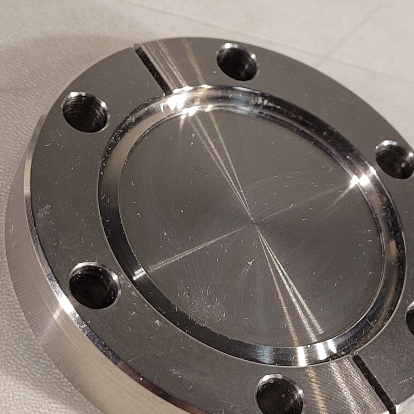 MCD 2.75" CF Conflat Blank Flange DN35CF High Vacuum Stainless Steel SS304
