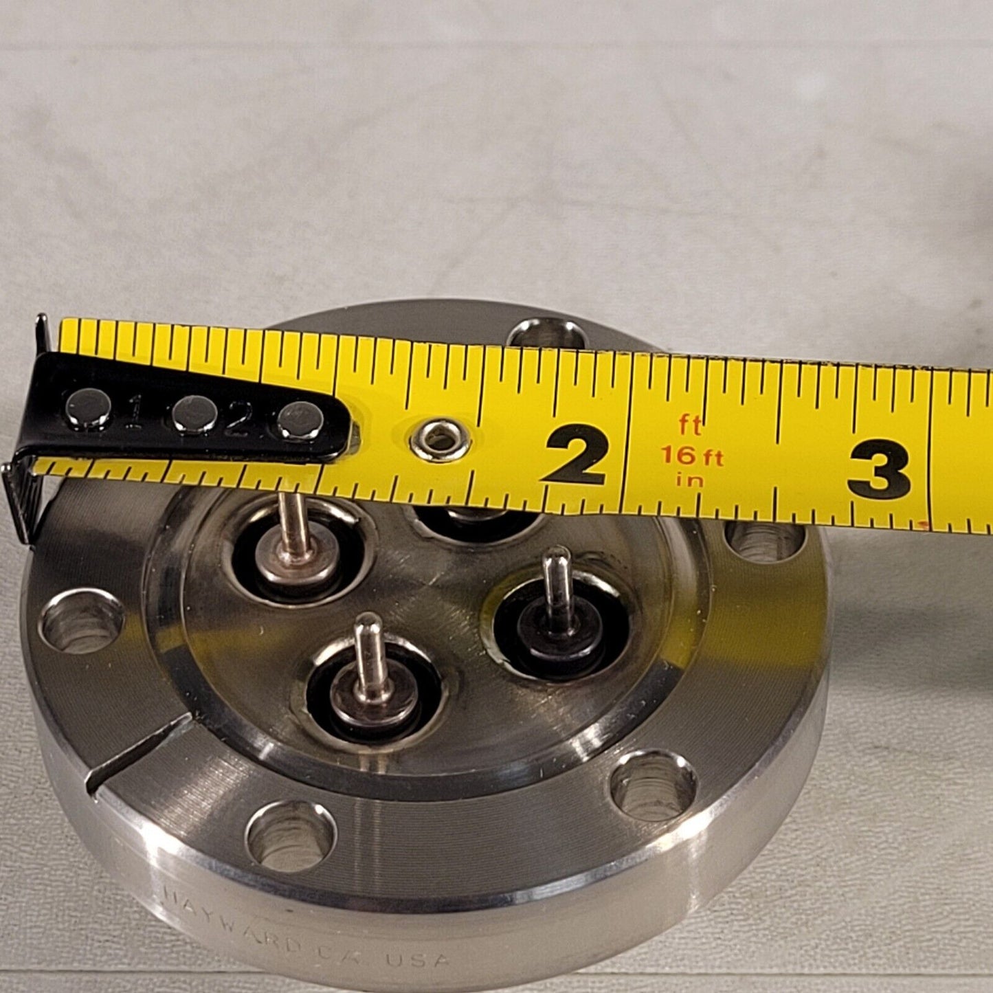 MDC 2.75" CF Conflat BNC Feedthrough Blank DN35CF High Vacuum 4x BNC Ports