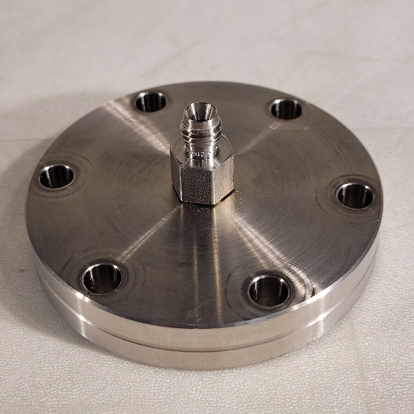 2.75" CF Conflat DN35CF To 1/8" Male Swagelok Adapter High Vacuum