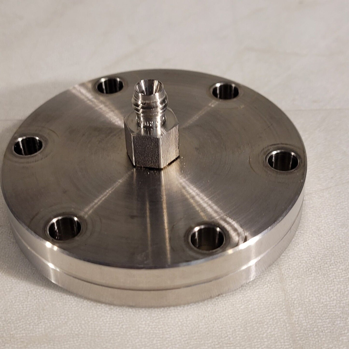 2.75" CF Conflat DN35CF To 1/8" Male Swagelok Adapter High Vacuum