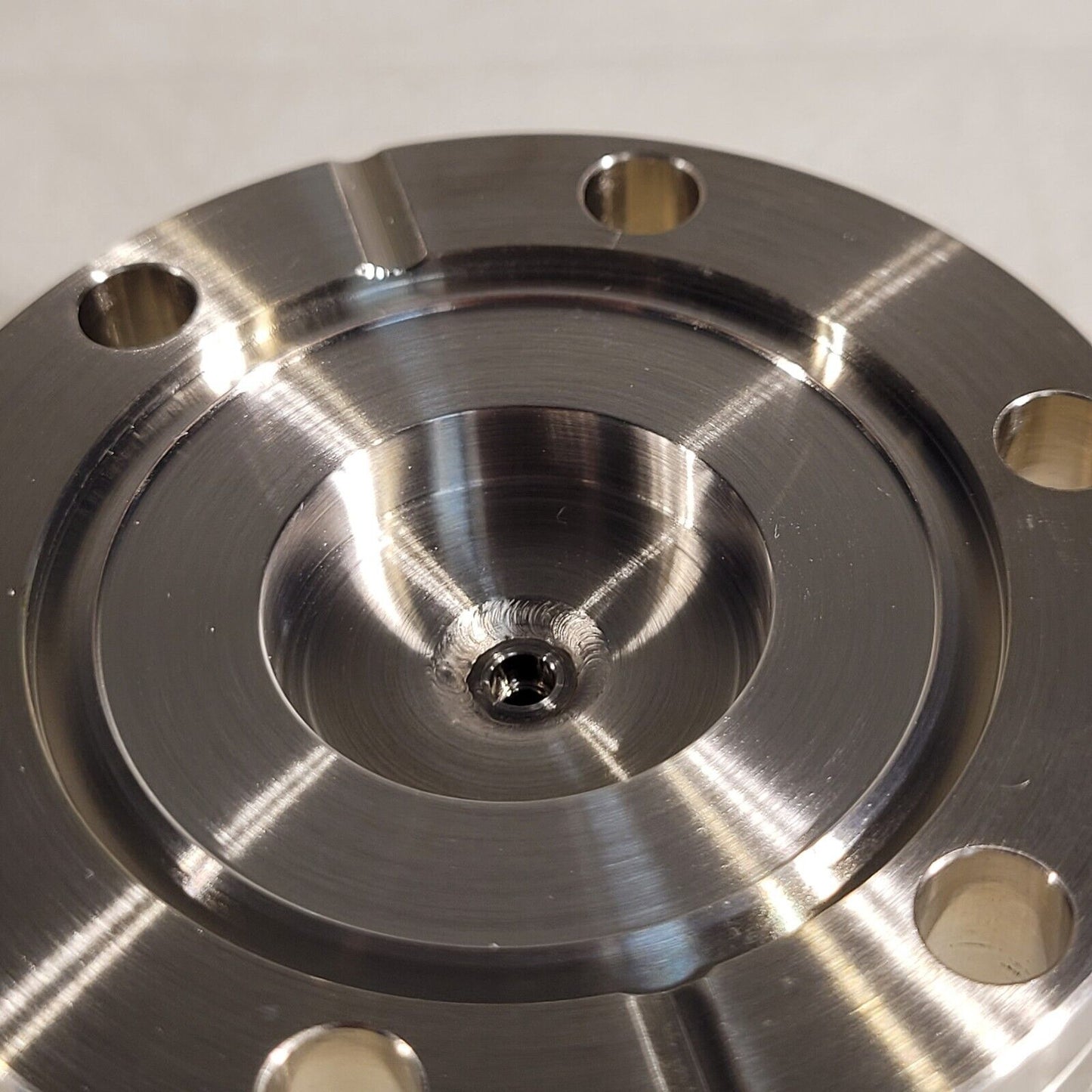 2.75" CF Conflat DN35CF To 1/8" Male Swagelok Adapter High Vacuum