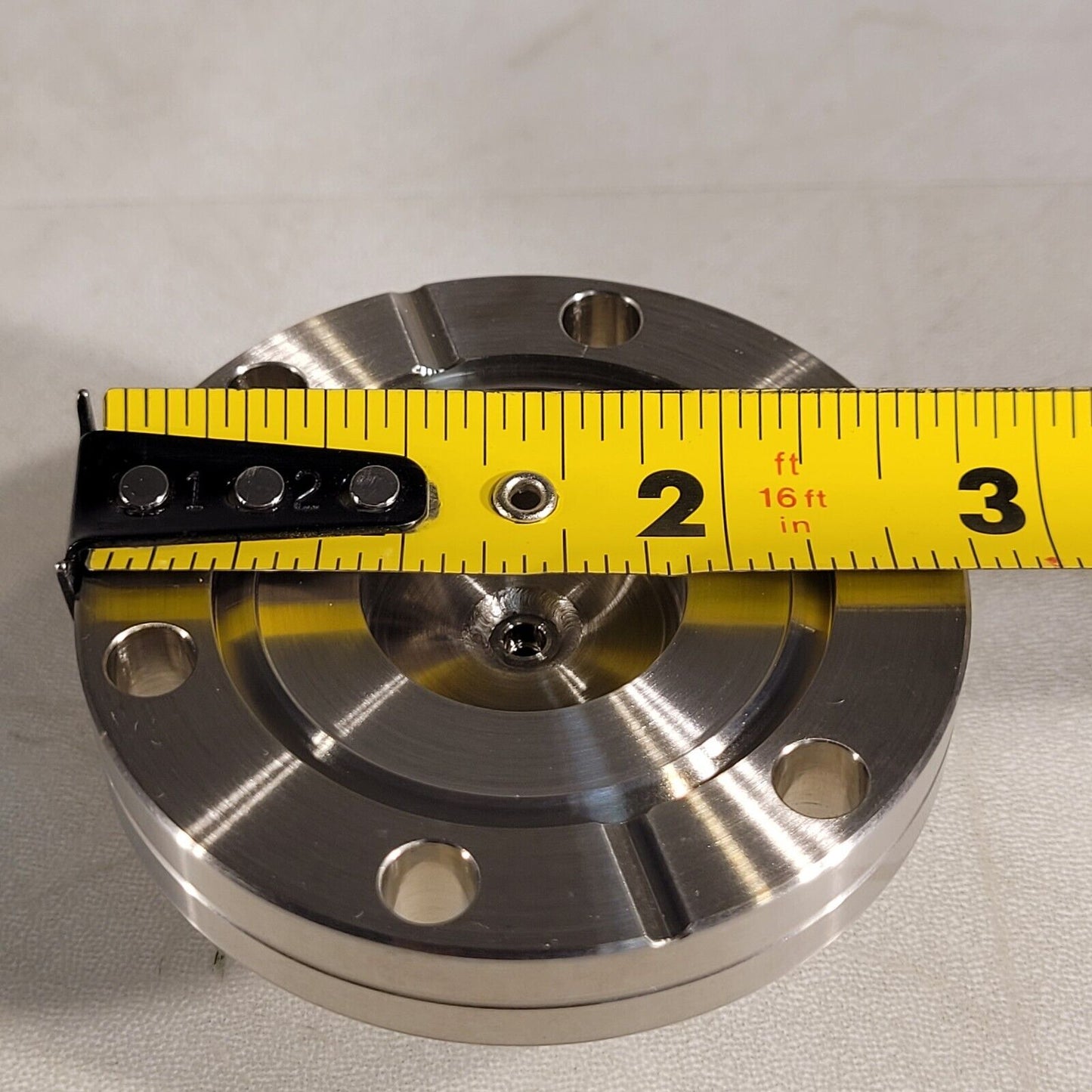 2.75" CF Conflat DN35CF To 1/8" Male Swagelok Adapter High Vacuum