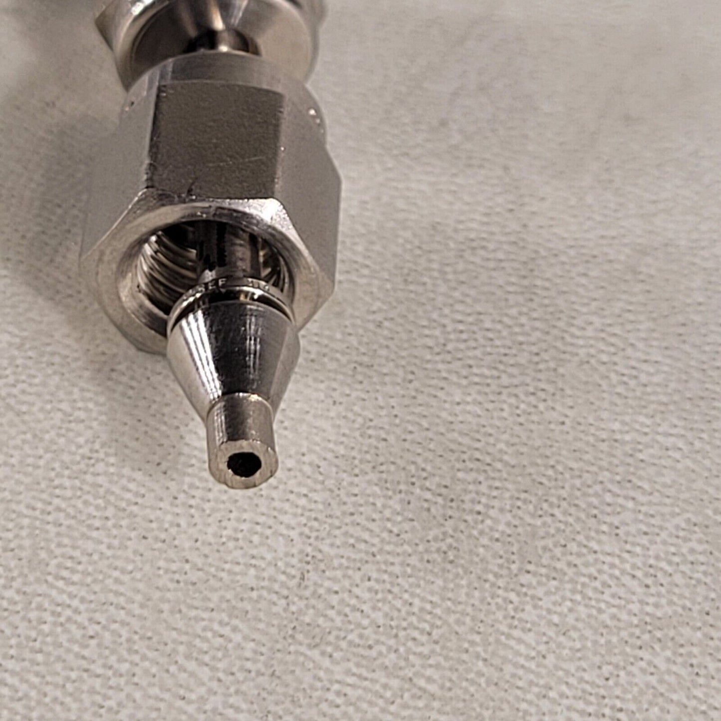 Swagelok 1/8" Tube Female to Female Adapter 2" Long Stainless Steel