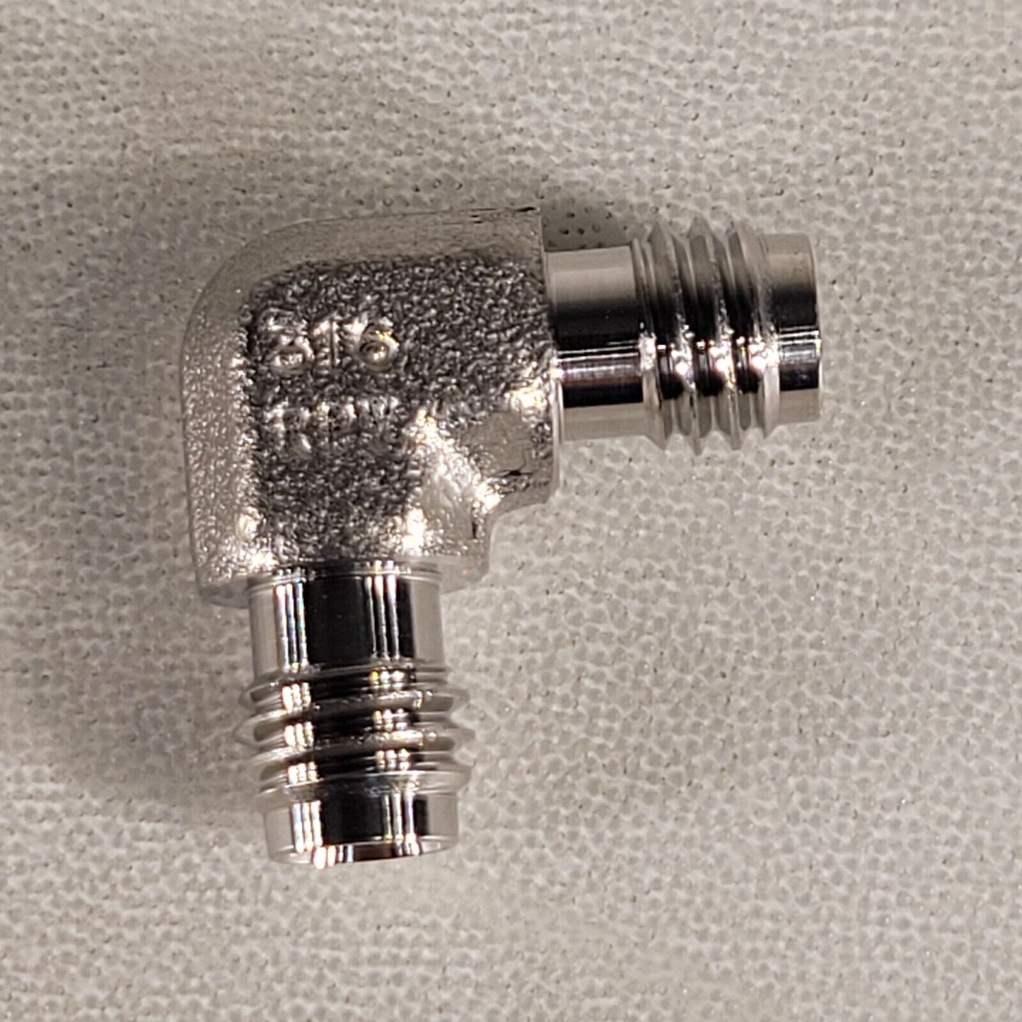1/8" Swagelok Elbow 90 Degree Right Angle Male To Male Adapter