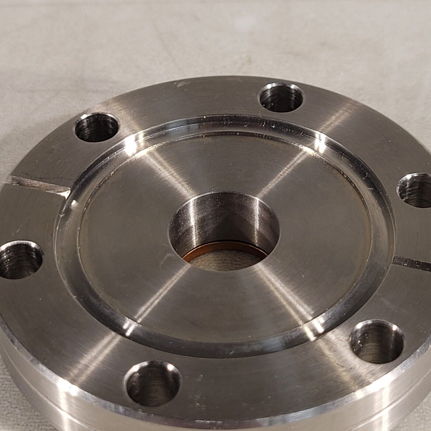NC Nor-Cal 2.75" CF Conflat DN35CF To 1.33" DN16CF Zero Length Adapter Flange HV