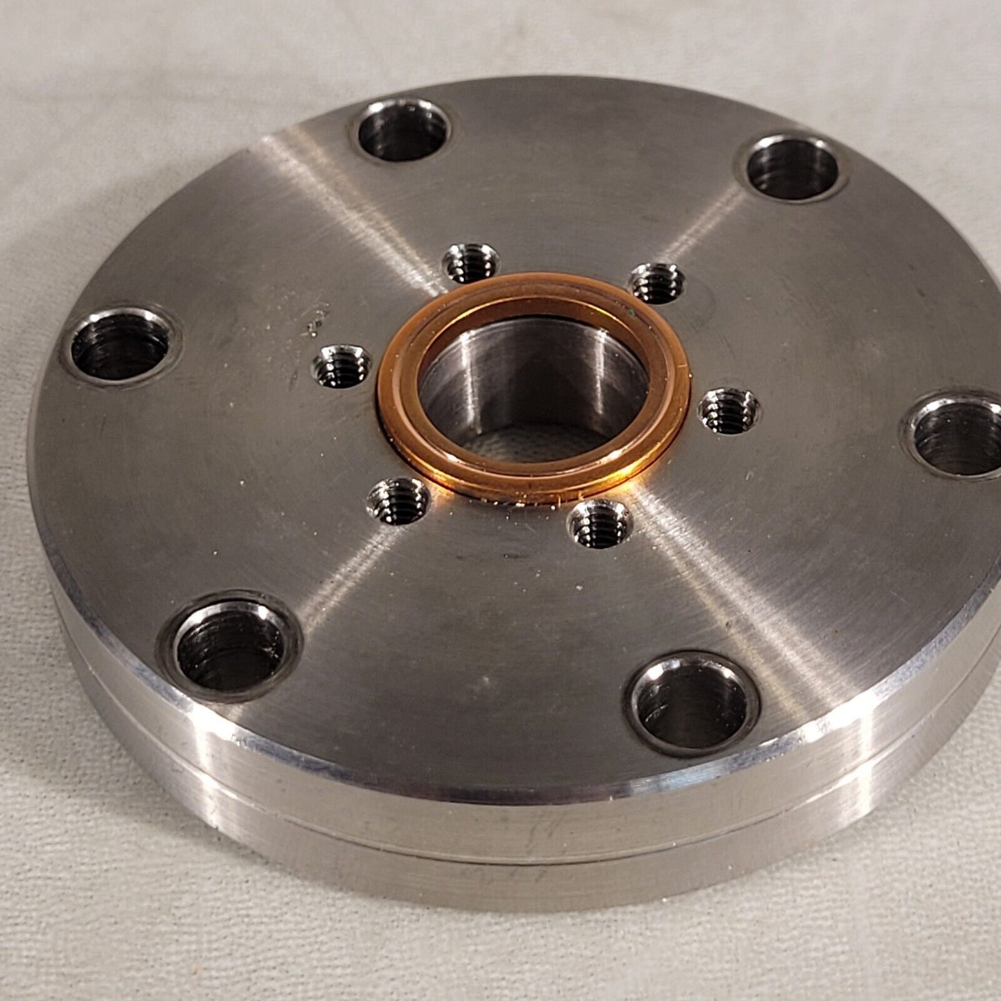 NC Nor-Cal 2.75" CF Conflat DN35CF To 1.33" DN16CF Zero Length Adapter Flange HV