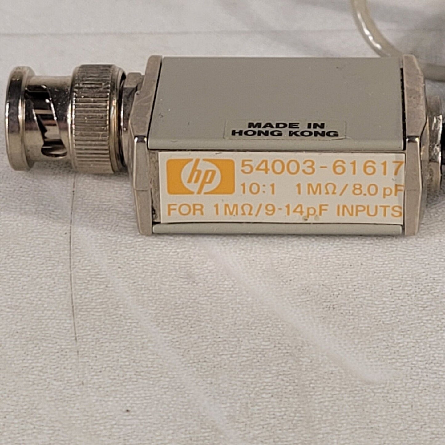 HP 54003-61617 Oscilloscope Probe 10:1 1M Ohm 8.0pF Hewlett Packard
