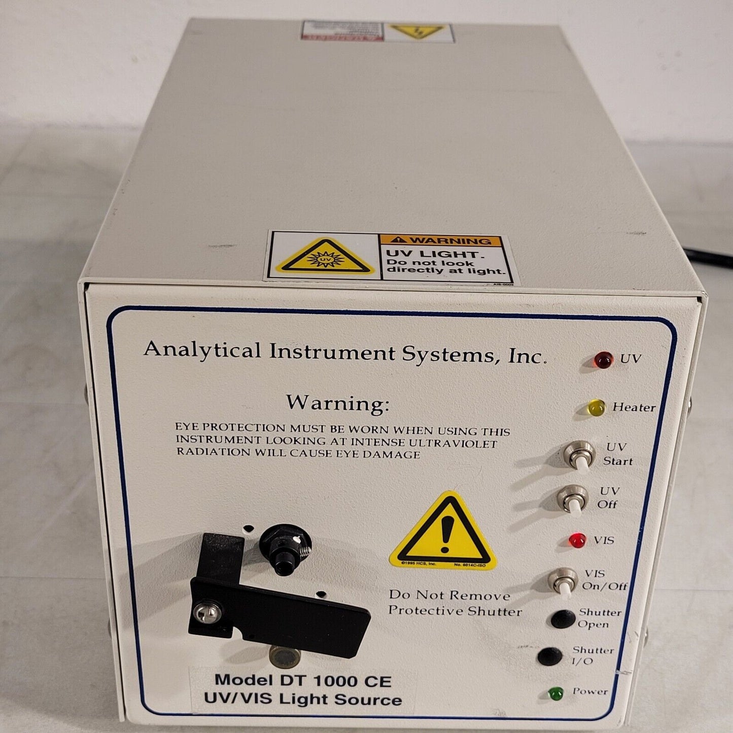 Analytical Instruments Systems DT 1000 CD UV/VIS Light Source Tested SMA905