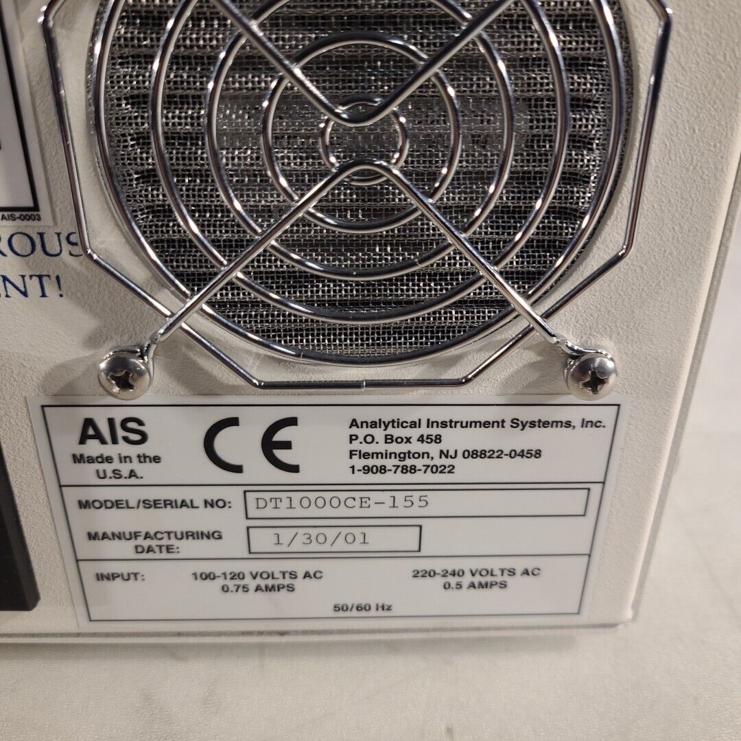 Analytical Instruments Systems DT 1000 CD UV/VIS Light Source Tested SMA905