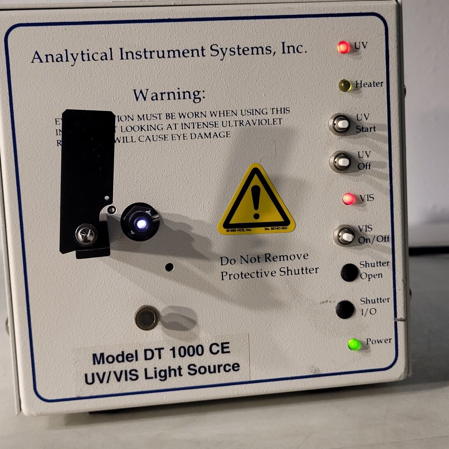 Analytical Instruments Systems DT 1000 CD UV/VIS Light Source Tested SMA905