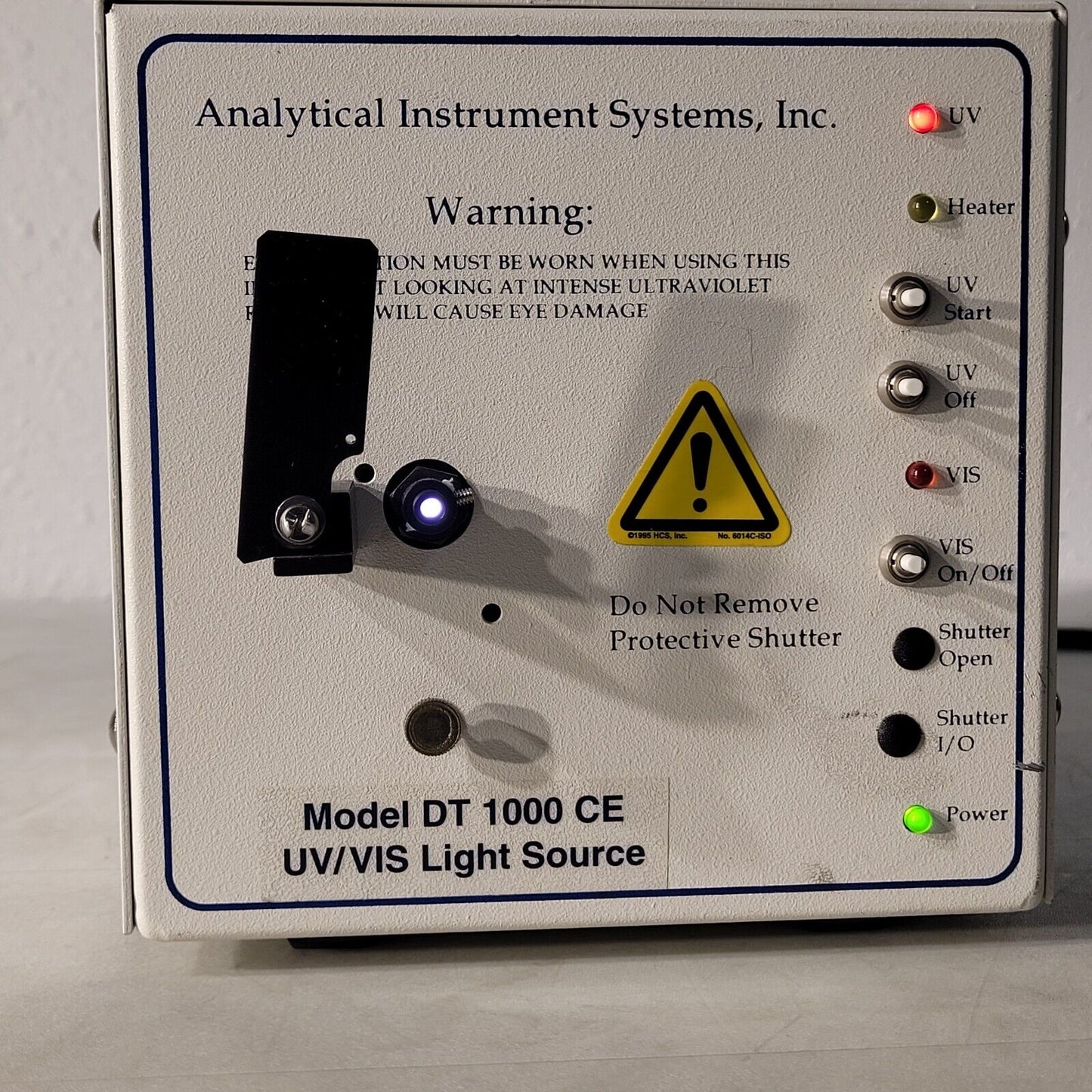 Analytical Instruments Systems DT 1000 CD UV/VIS Light Source Tested SMA905