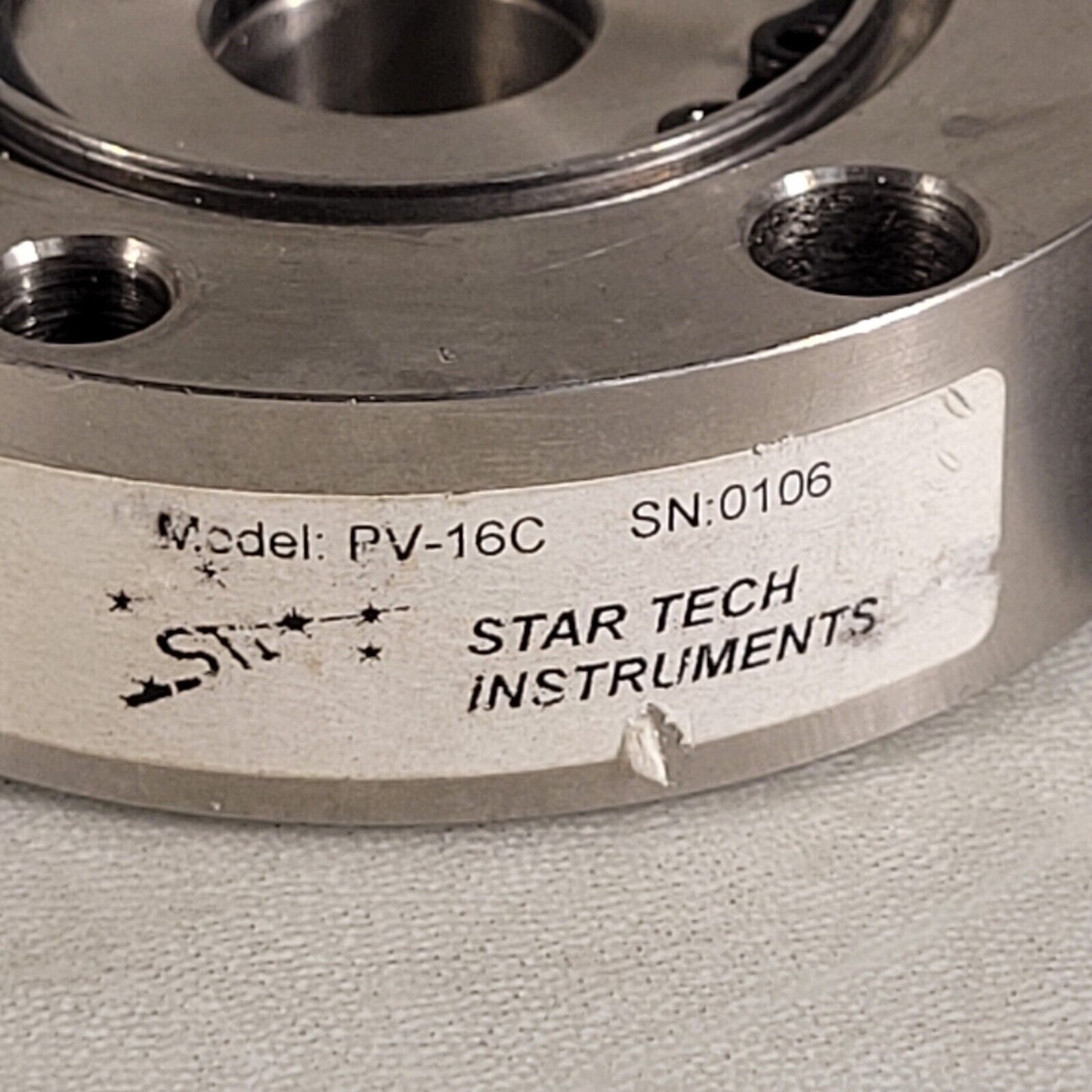 Star Tech PV-16C Cylinder Pressure Sensor BNC Connector Load Cell