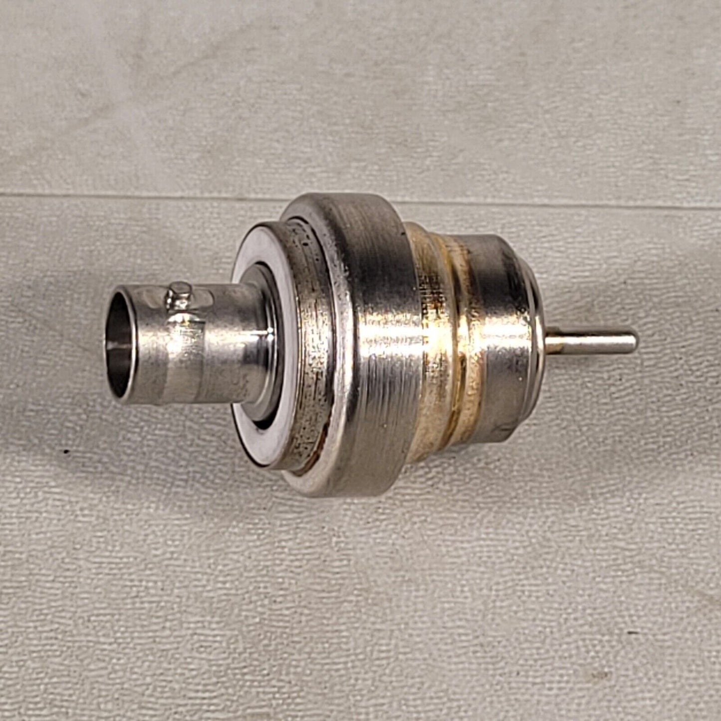 Pfeiffer Coaxial Feedthrough, Weld Adapter, BNC, 500 V DC, 3A XBF