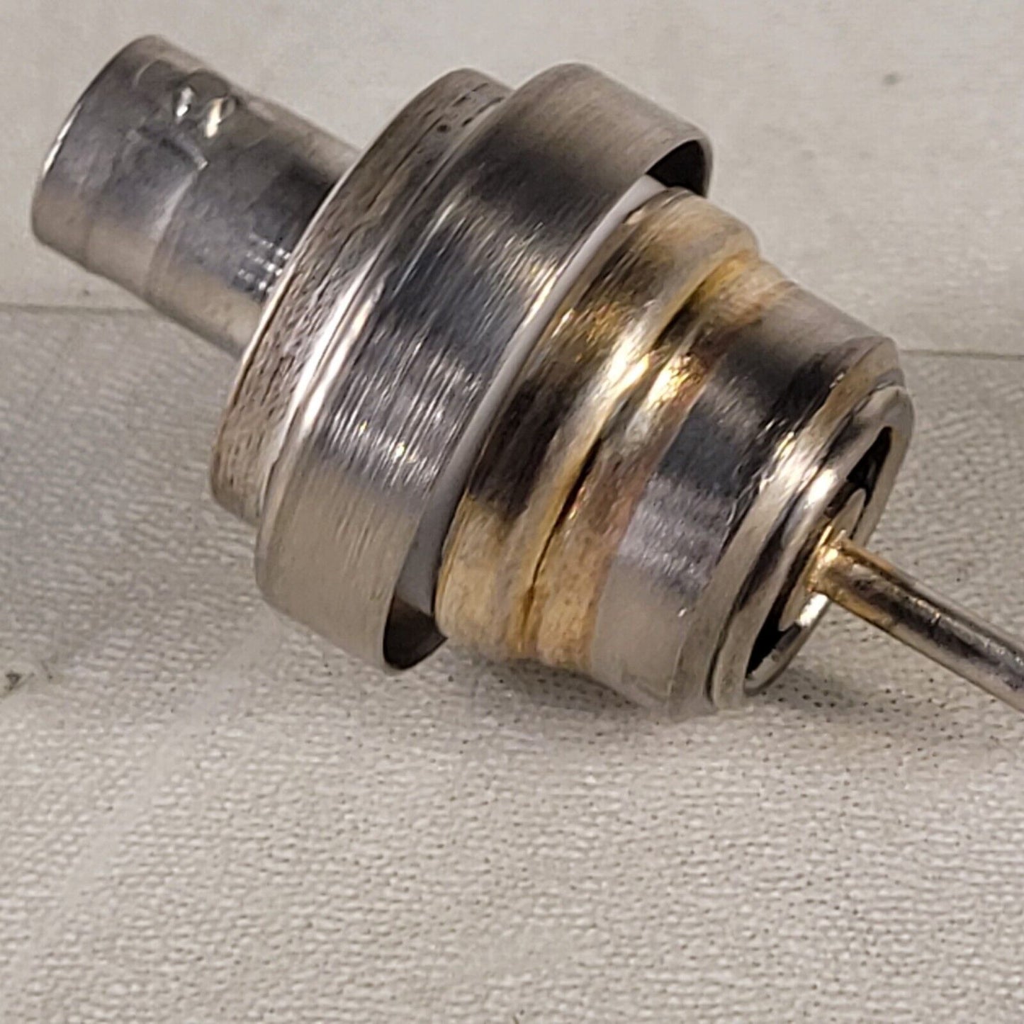 Pfeiffer Coaxial Feedthrough, Weld Adapter, BNC, 500 V DC, 3A XBF