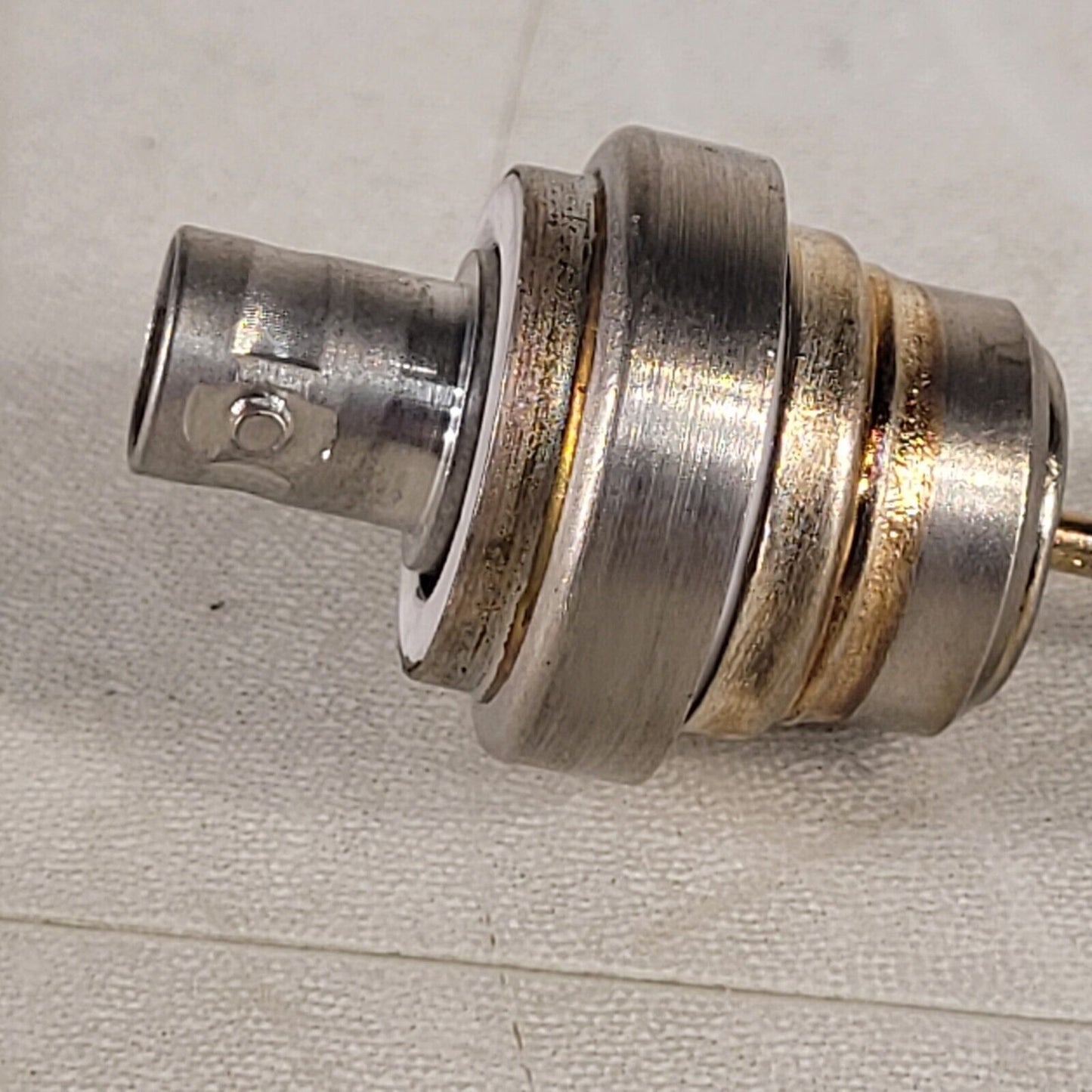 Pfeiffer Coaxial Feedthrough, Weld Adapter, BNC, 500 V DC, 3A XBF