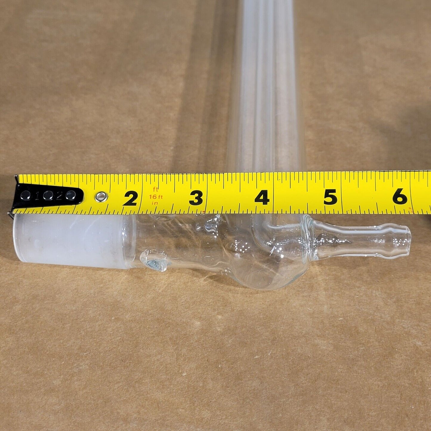 Glass Chemical Bubbler Tube Laboratory Glassware 12" Chemistry Pyrex