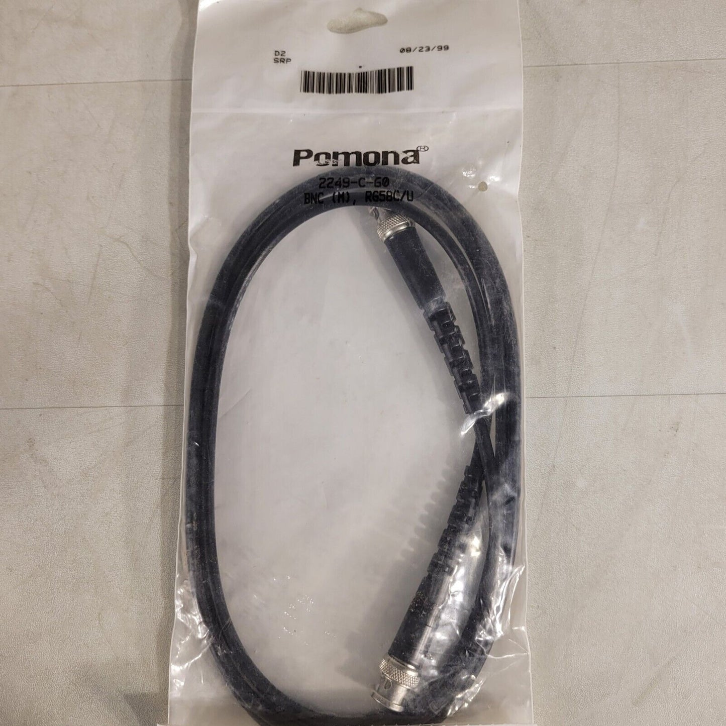 Pomoma 2249-C-120 Coaxial Cable BNC (M) TO BNC (M), RG58C/U