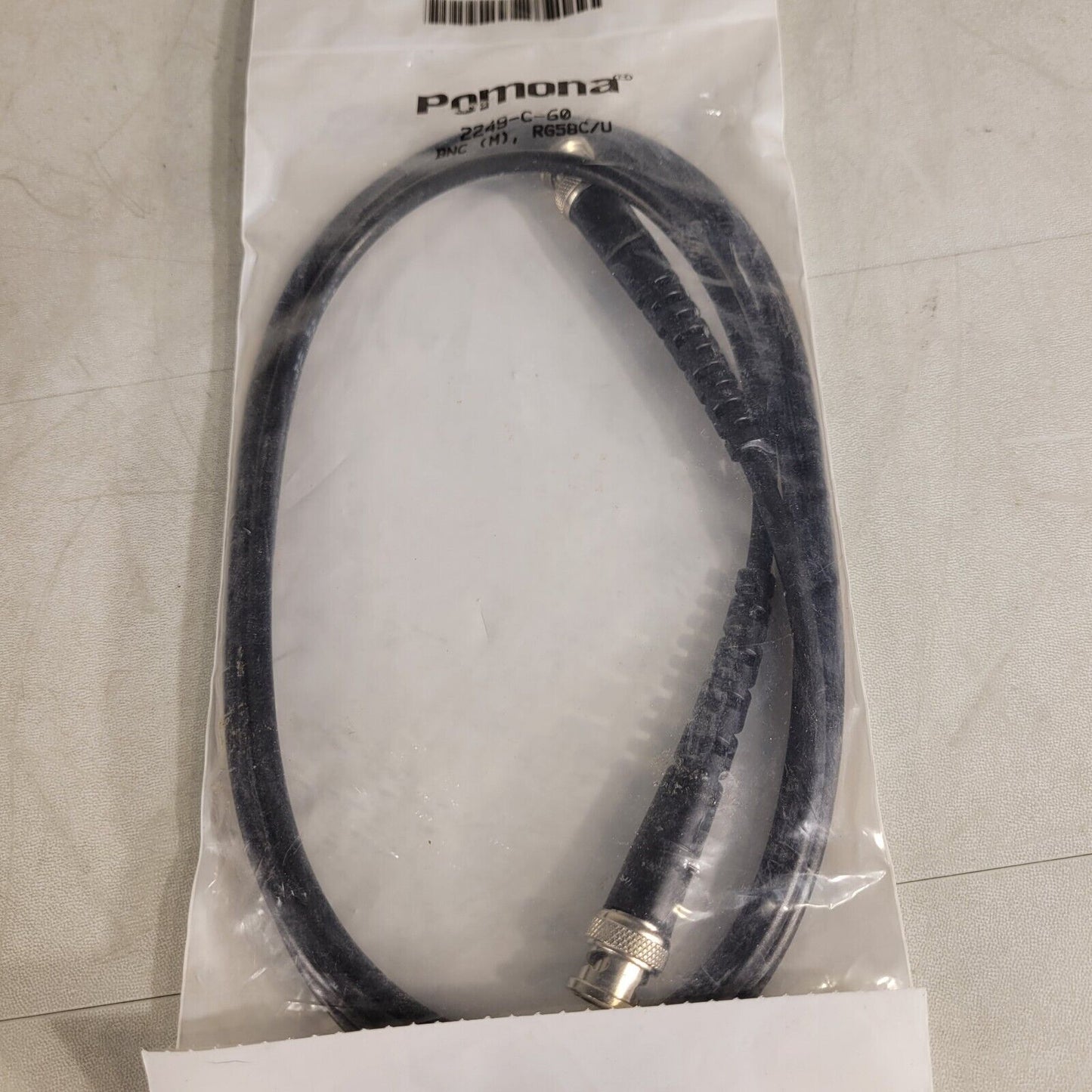 Pomoma 2249-C-120 Coaxial Cable BNC (M) TO BNC (M), RG58C/U