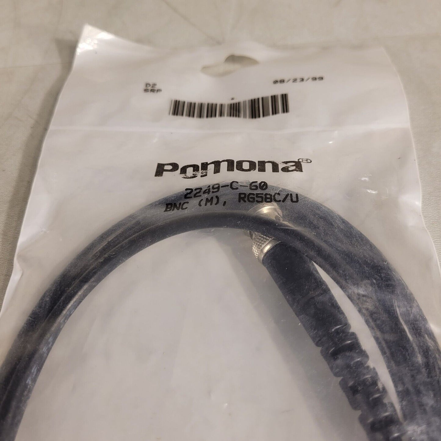 Pomoma 2249-C-120 Coaxial Cable BNC (M) TO BNC (M), RG58C/U